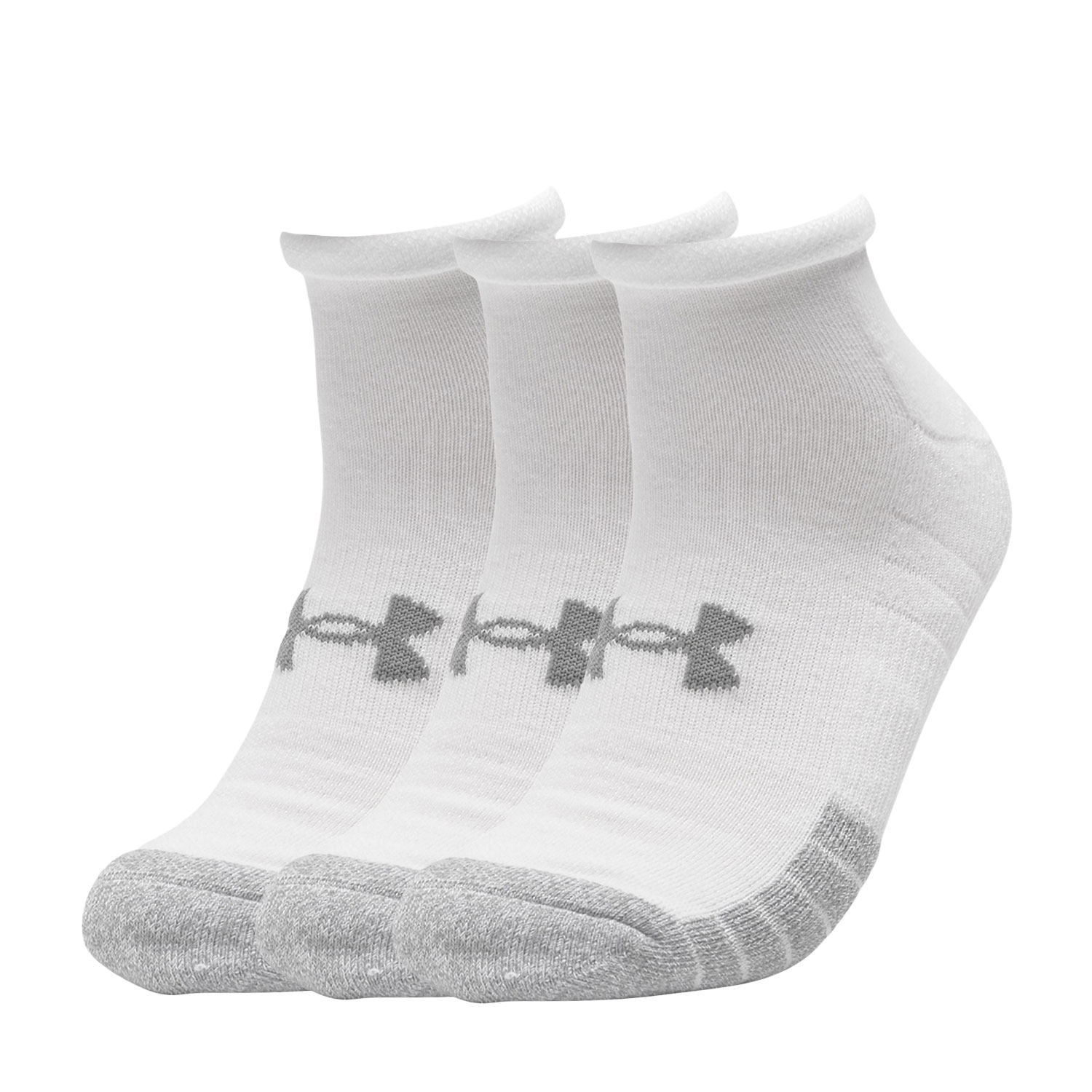Under Armour HeatGear x 3 Calcetines de Tenis - White