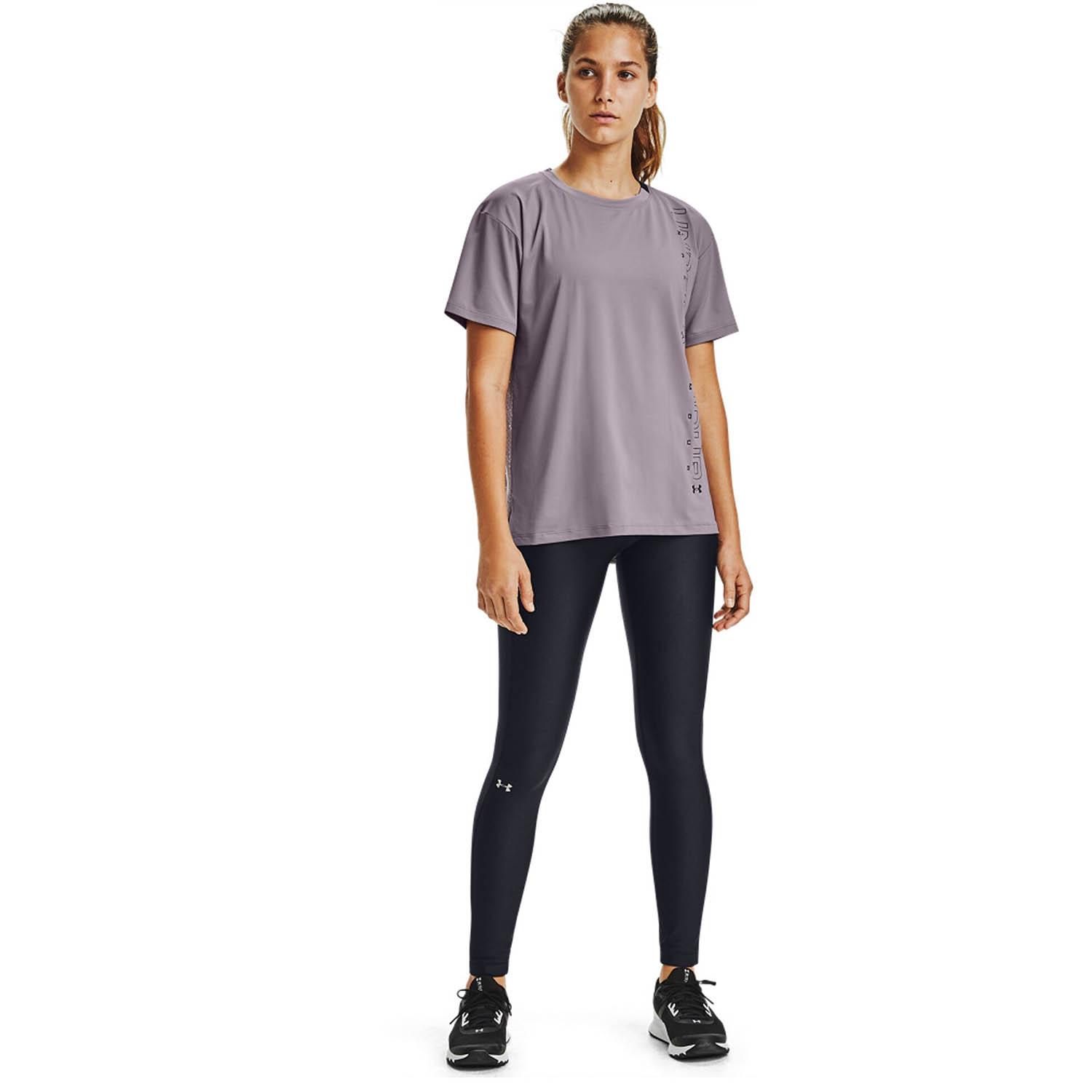 Under Armour Sport Maglietta da Tennis Donna Slate Purple