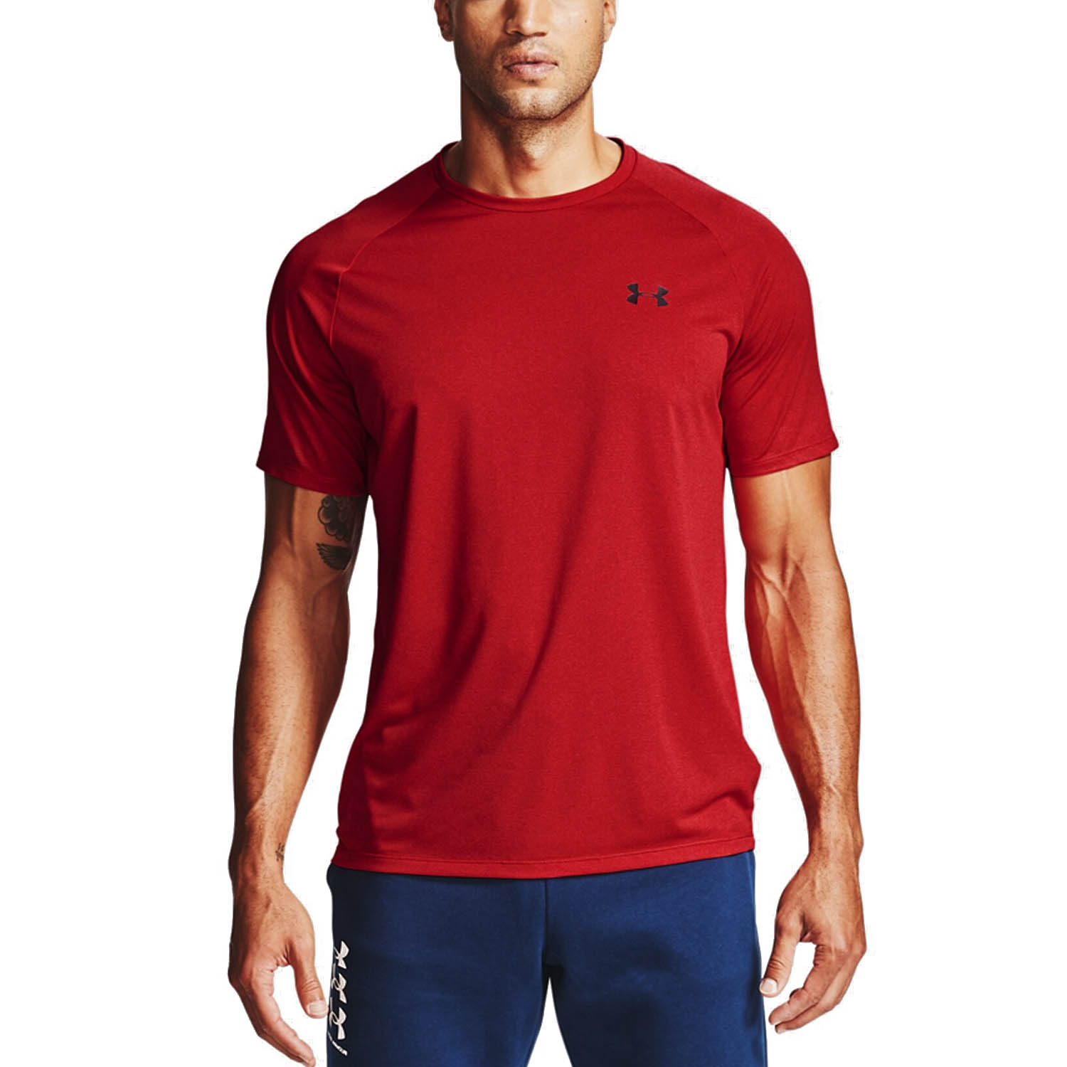 under armour red t shirt