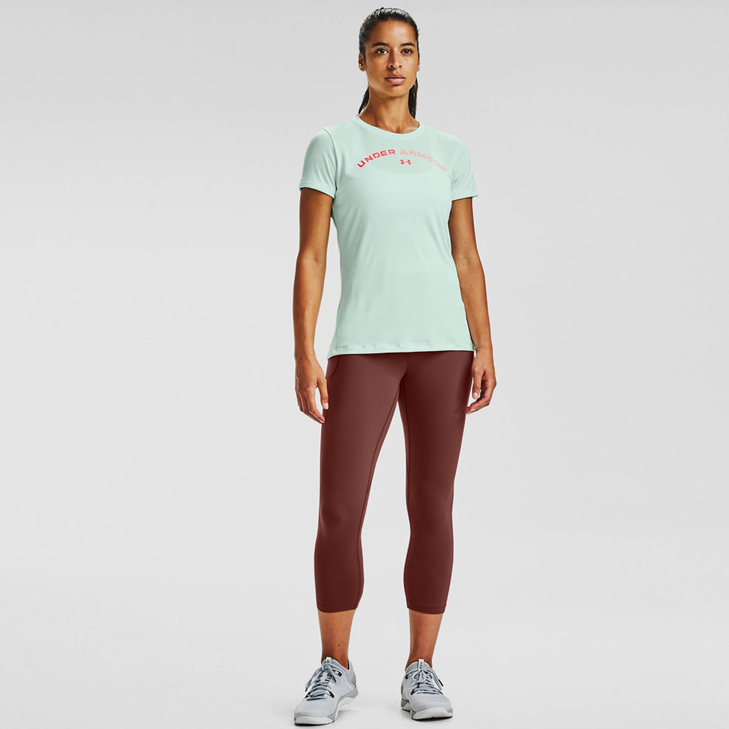 Under Armour Tech Twist Women s Tennis T Shirt Seaglass Blue