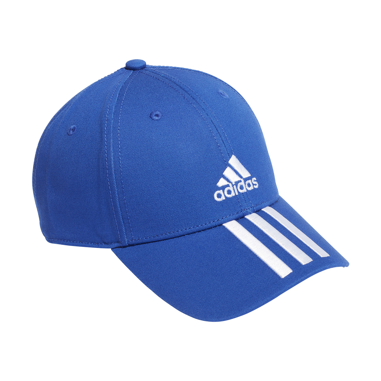 Adidas Baseball 3 Stripes Cap - Bold Blue/White