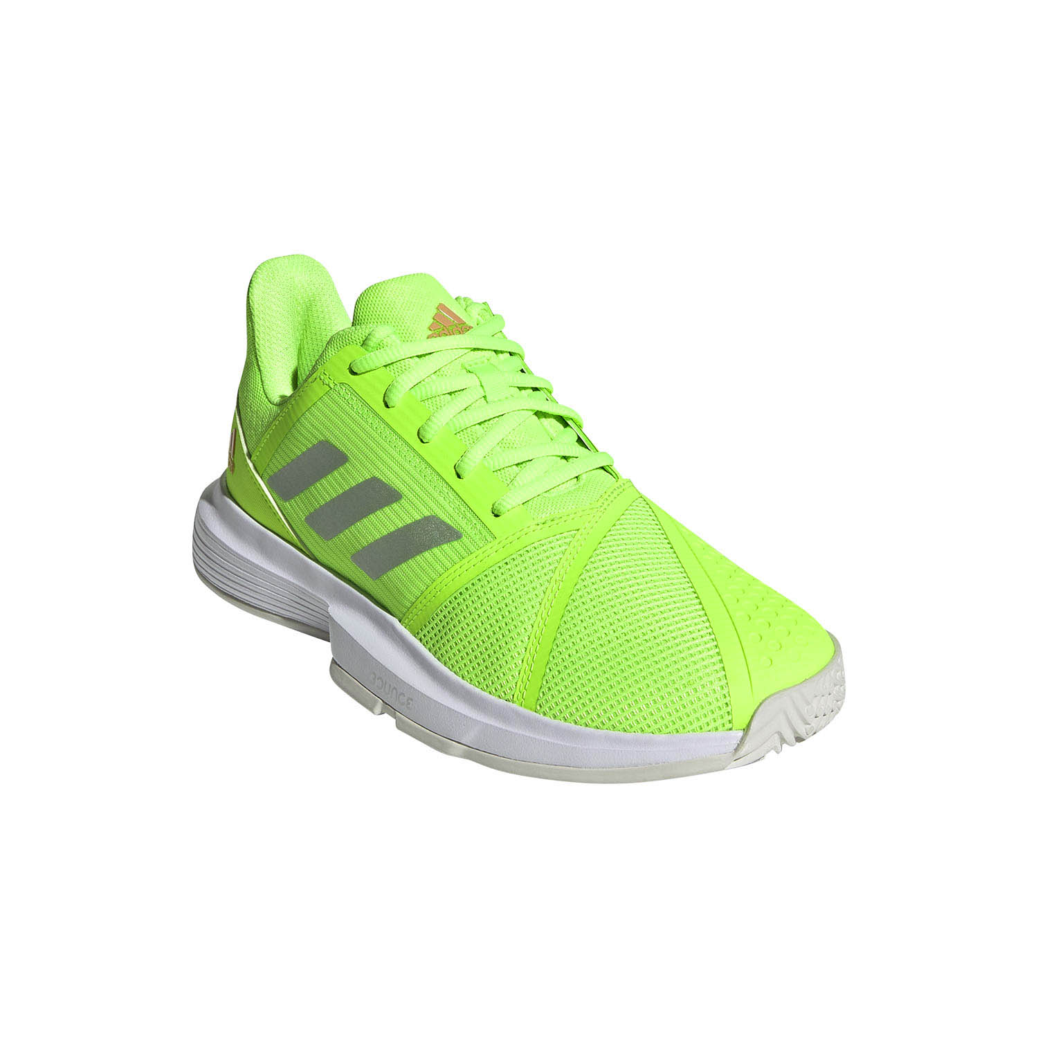 adidas CourtJam Bounce Women s Tennis Shoes Signal Green