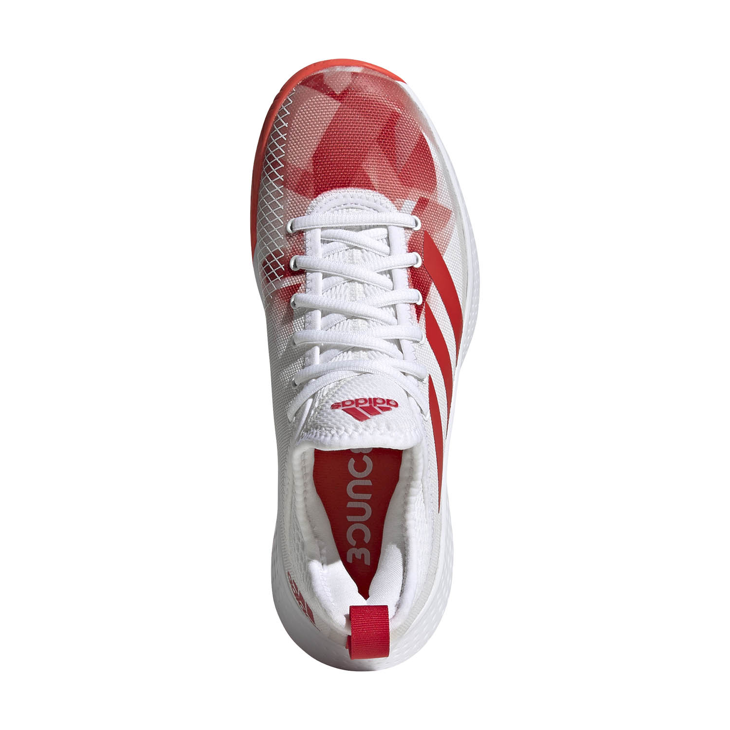 adidas Defiant Generation Women's Tennis Shoes - Ftwr White/Red