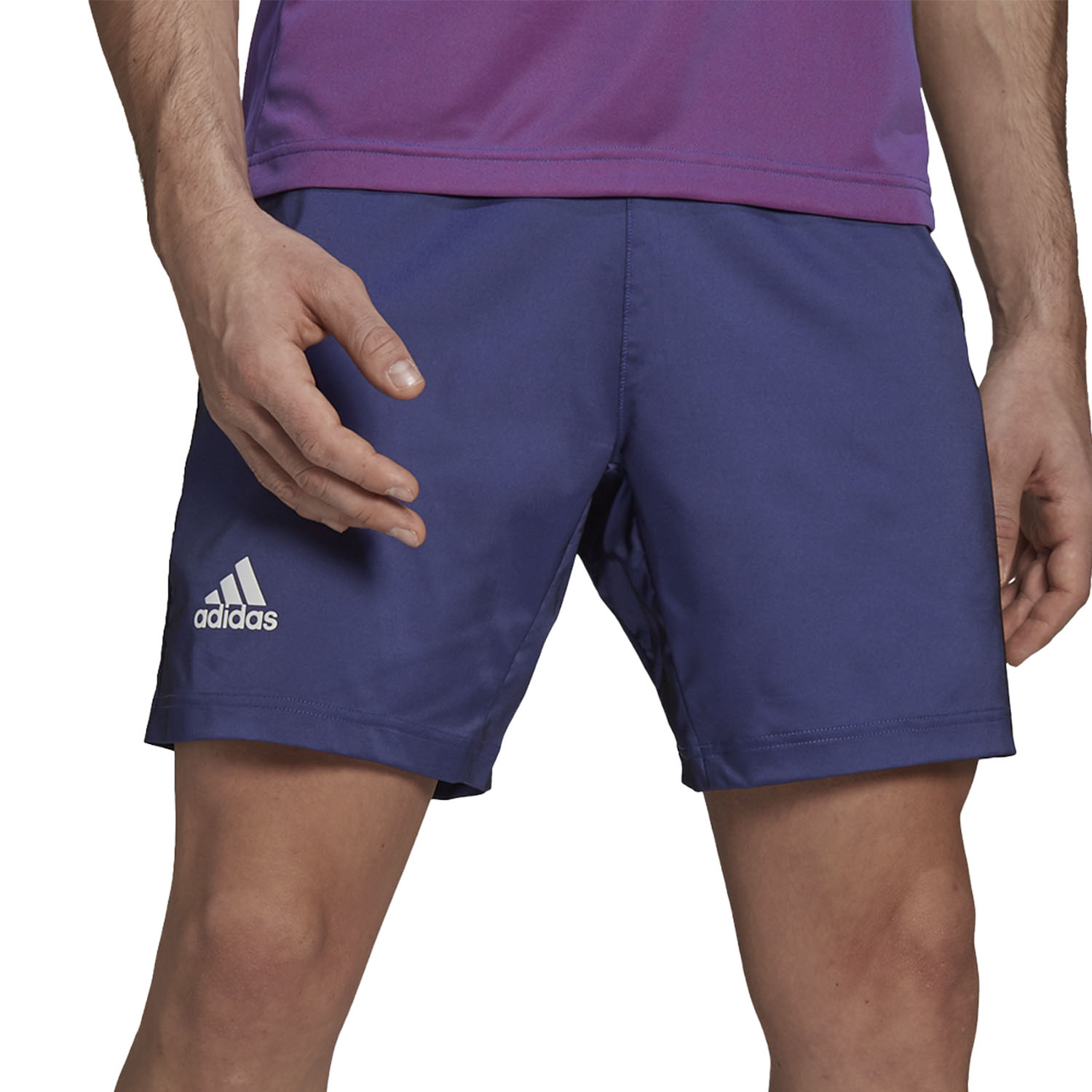 adidas Ergo 7in Pantaloncini da Tennis Uomo Semi Nigh Flash