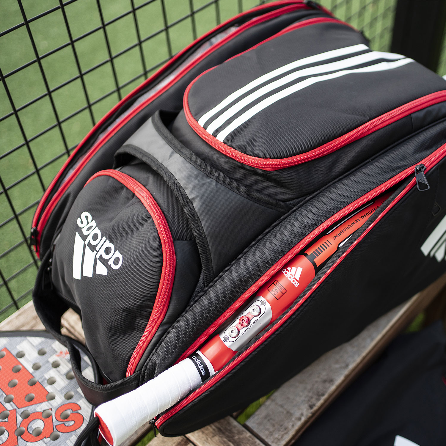 Sac thermobag Adidas Multigame Galán Noir / Rouge - Extreme Padel