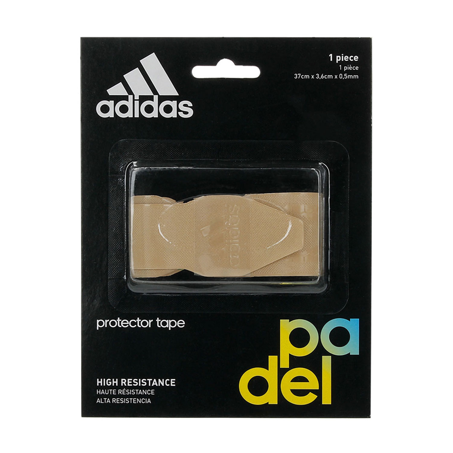All for Padel Antishock Protection Tape Protecteur Anti Shock Adulte Unisexe Noir Taille Unique