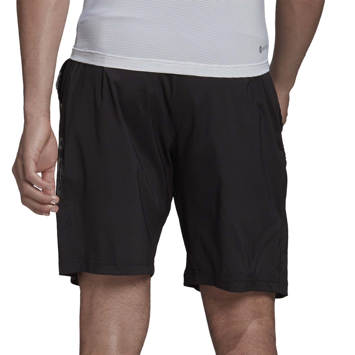 adidas Paris Ergo 9in Men's Tennis Shorts Black/White