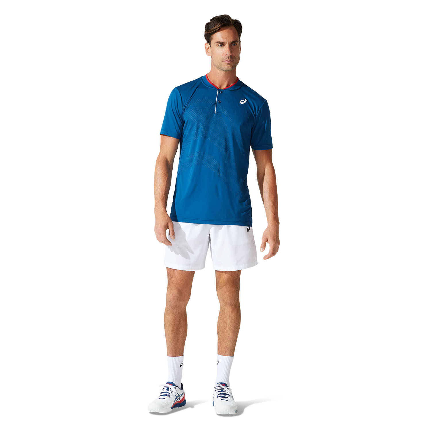 Asics Court 7in Pantaloncini da Tennis Uomo - Brilliant White