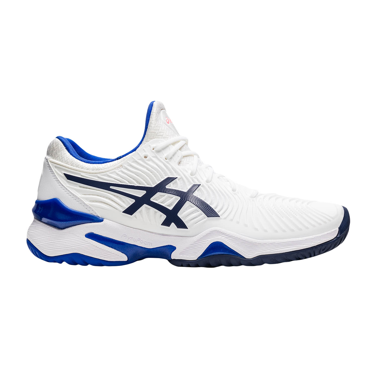 asics blue tennis shoes