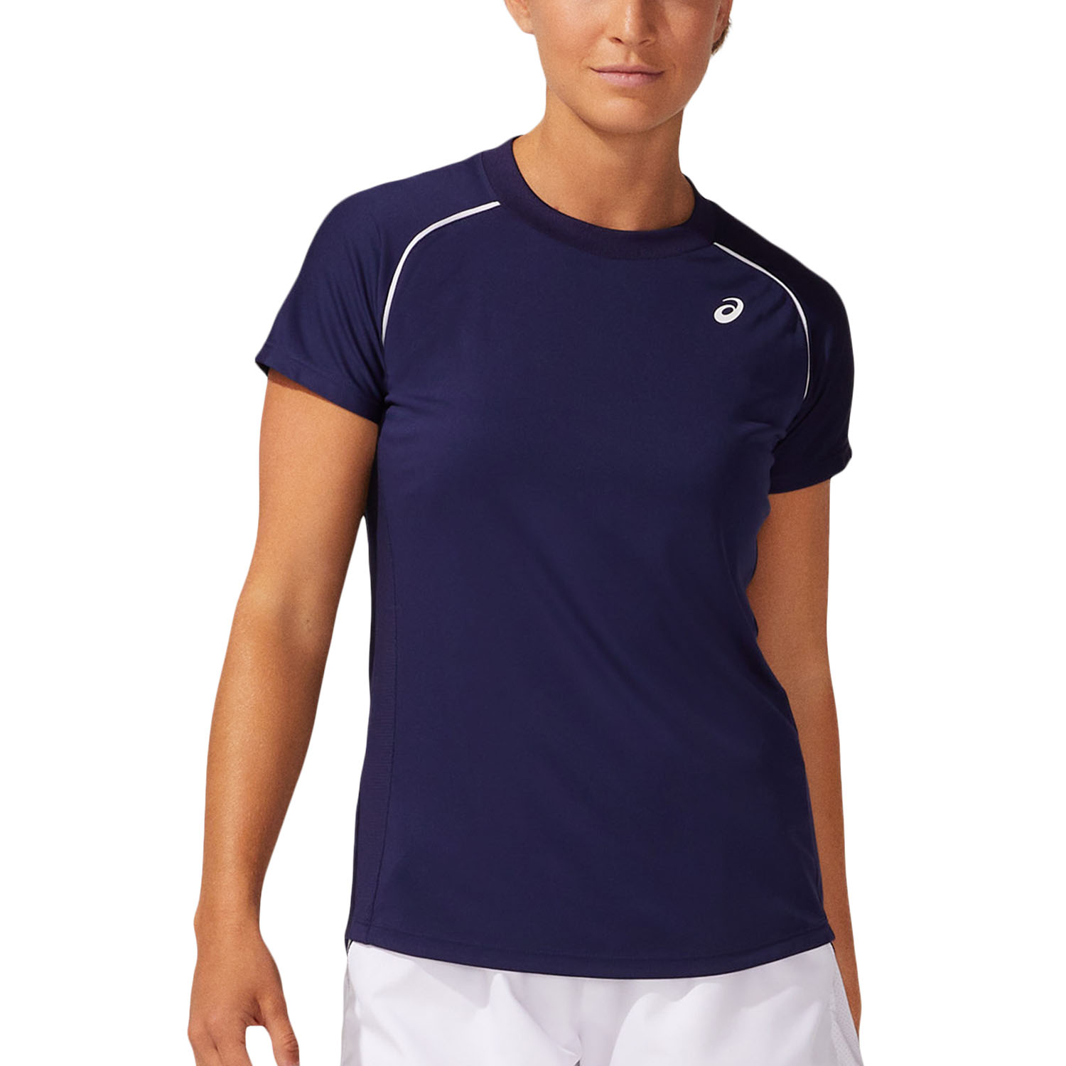 Asics Court Camiseta de Tenis Mujer - Peacoat