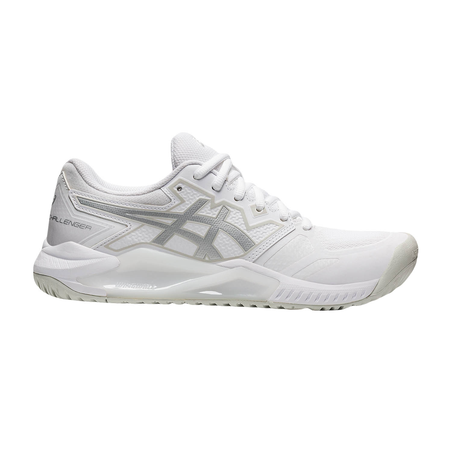 Asics Gel Challenger 13 Women's Tennis Shoes - White/Pure Silver Asics Gel Challenger 13 Women's Tennis Shoes - White/Pure Silver