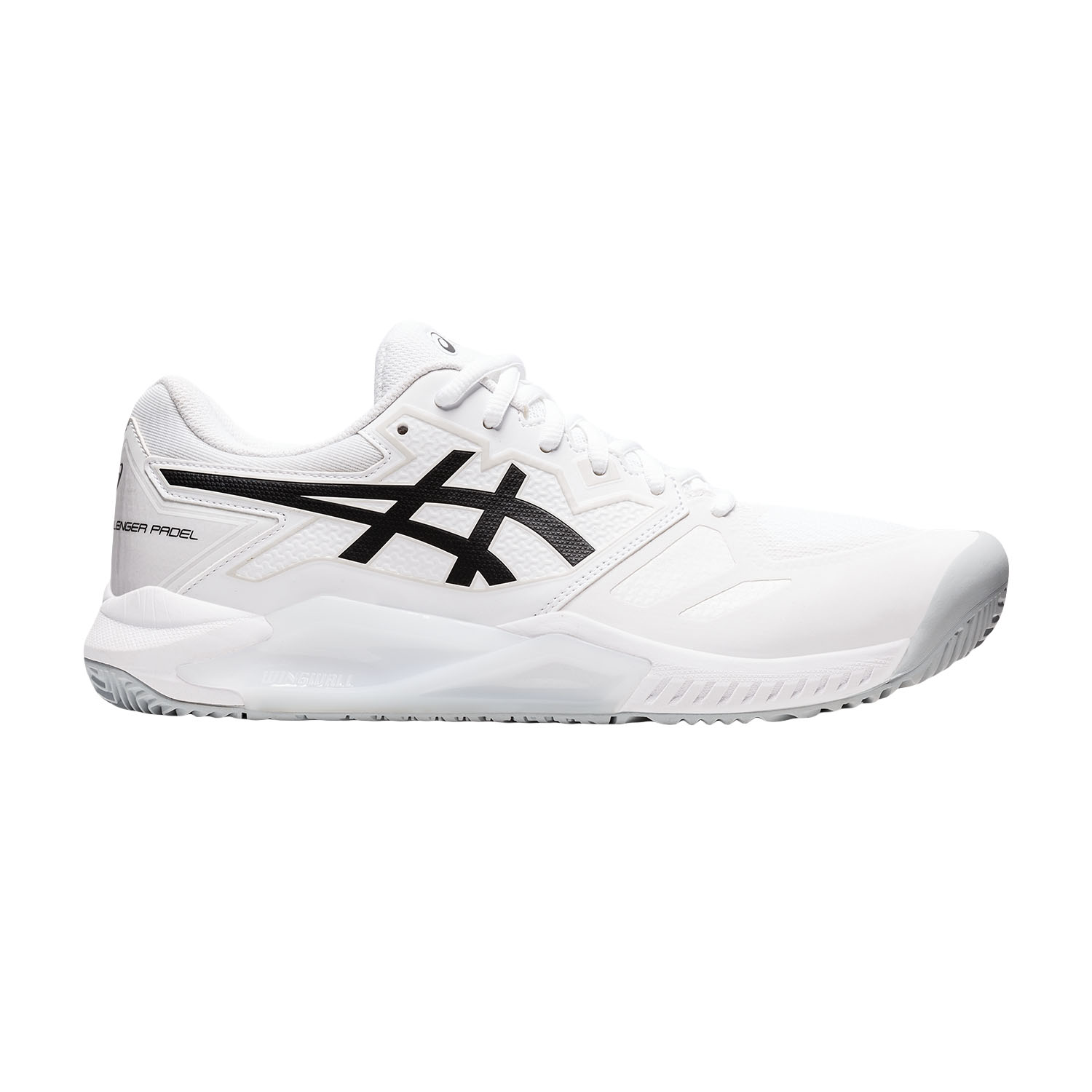 Asics Gel Challenger 13 Men's Padel Shoes - White/Black Asics Gel Challenger 13 Men's Padel Shoes - White/Black