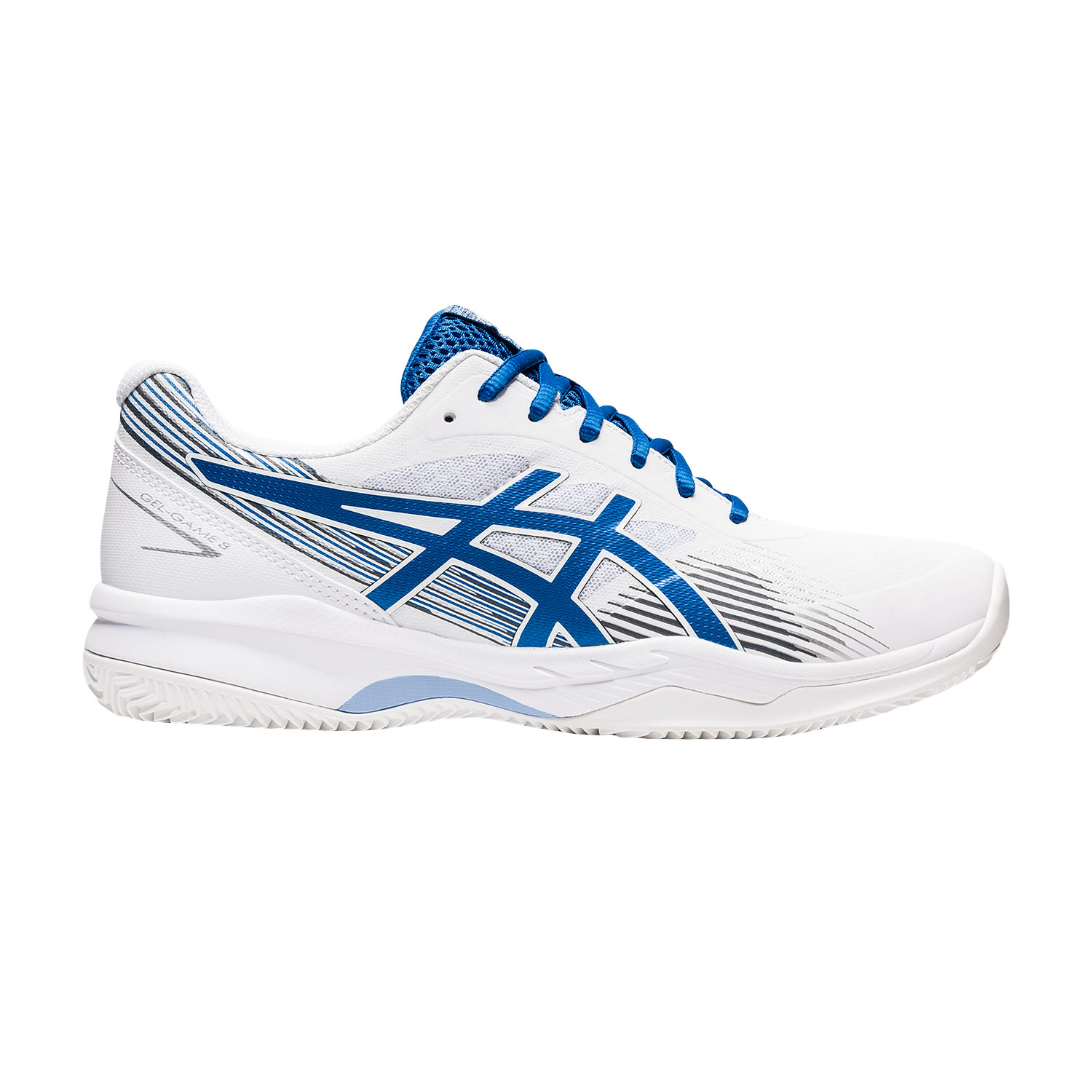 Asics Gel Game 8 Novak Pack Clay/OC Men's Tennis Shoes - White