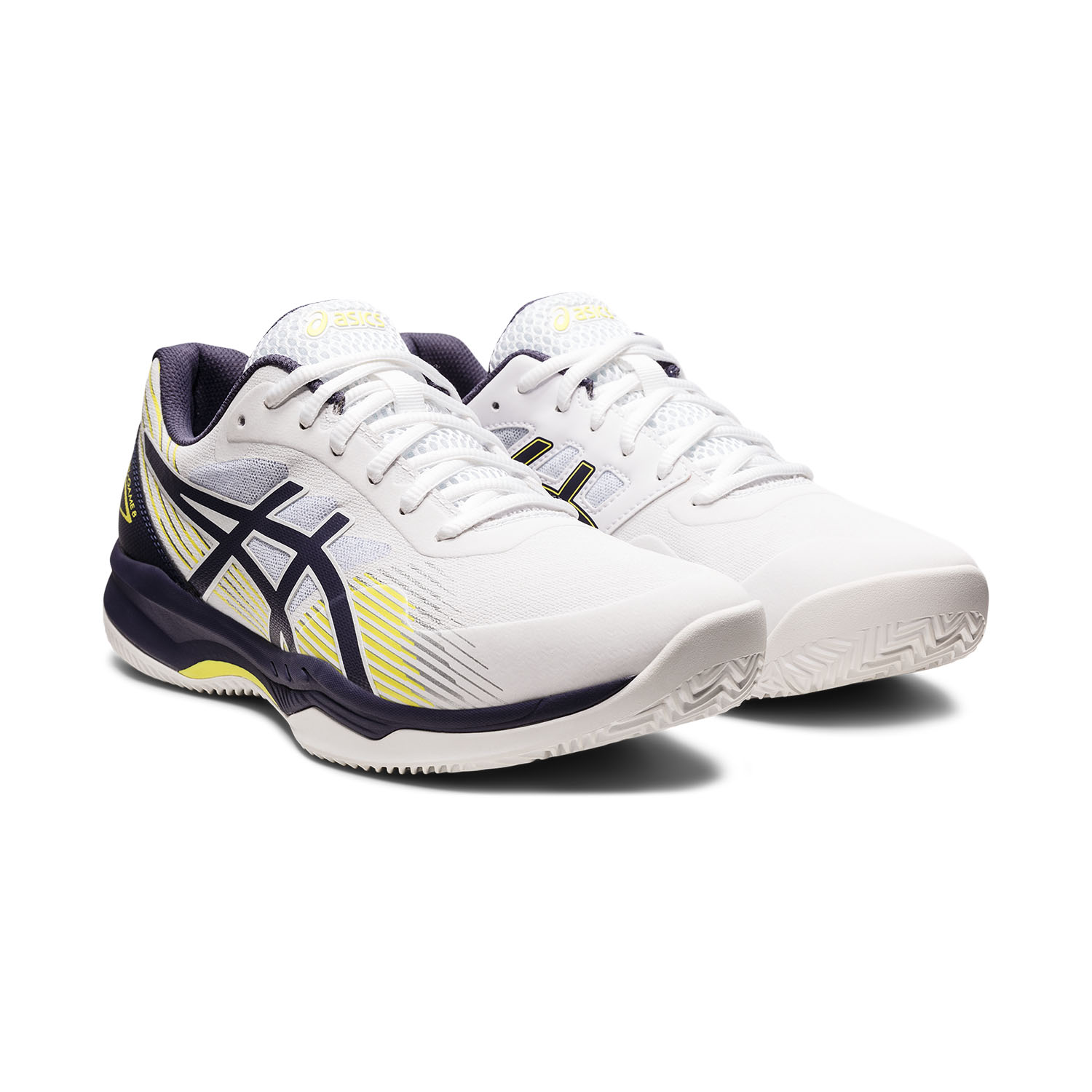 Asics Gel Game 8 Clay/OC Men's Tennis Shoes White/Indigo Frog