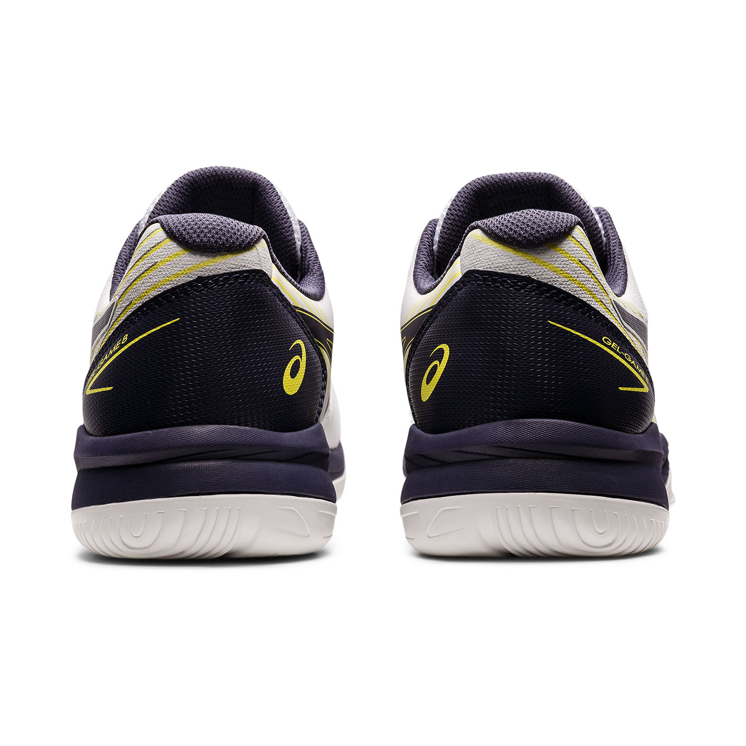 Asics Gel Game 8 Men's Tennis Shoes - White/Indigo Fog