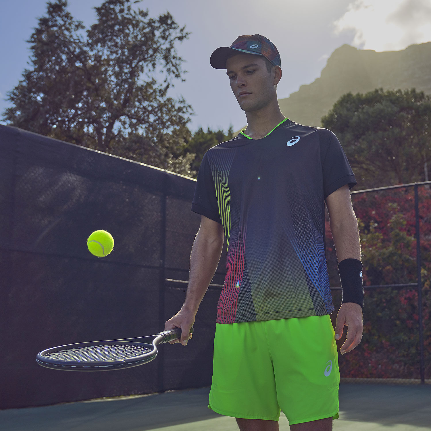 Asics Match Men's Tennis T-Shirt - Performance Black