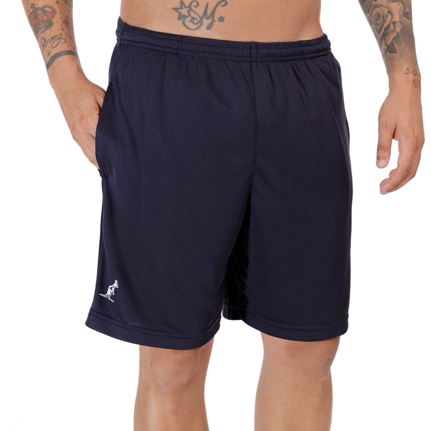 Australian Ace Logo Classic 8in Pantaloncini - Blu Navy