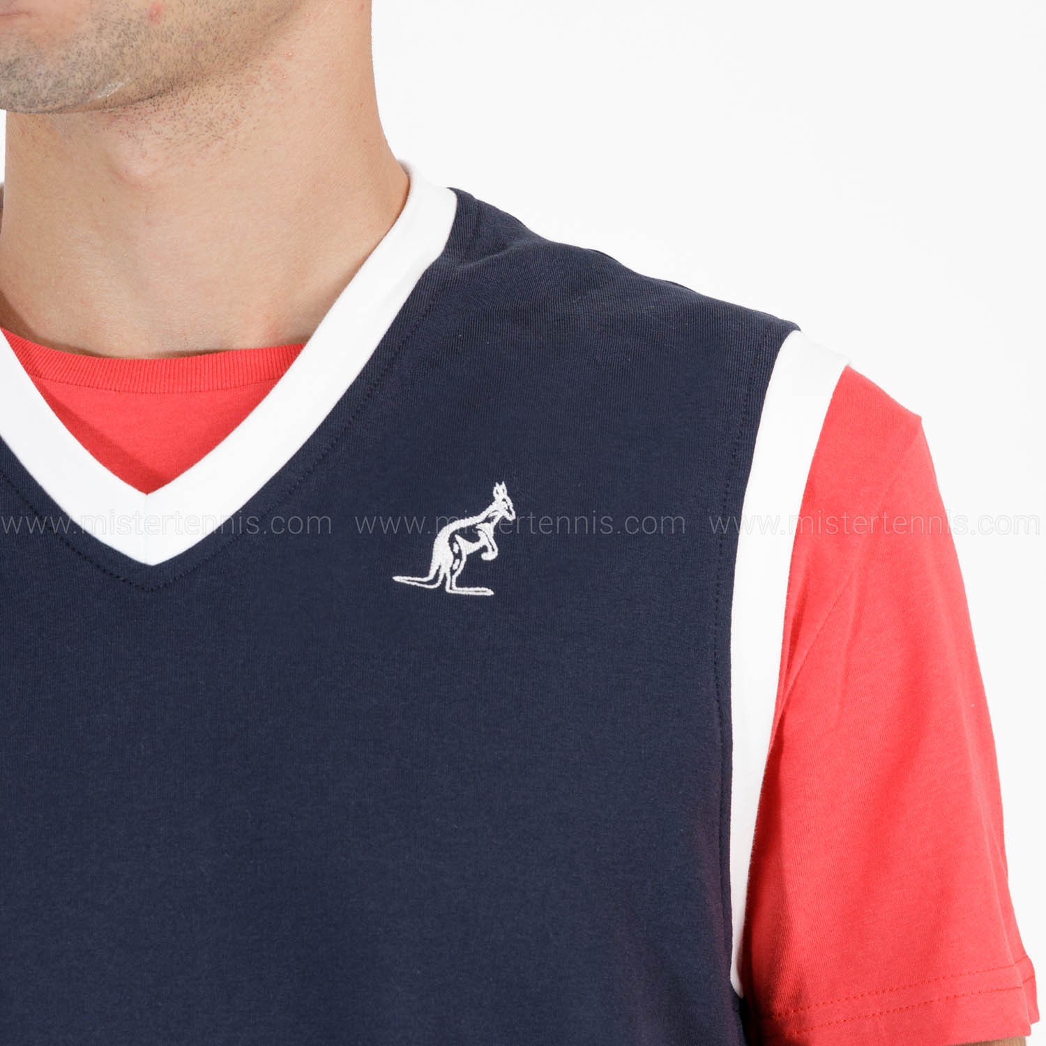 Australian Logo Vest - Blu Navy