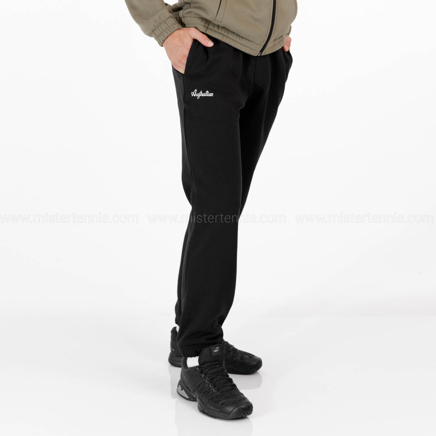 Australian Classic Logo Tuta da Tennis Uomo - Verde Aneto
