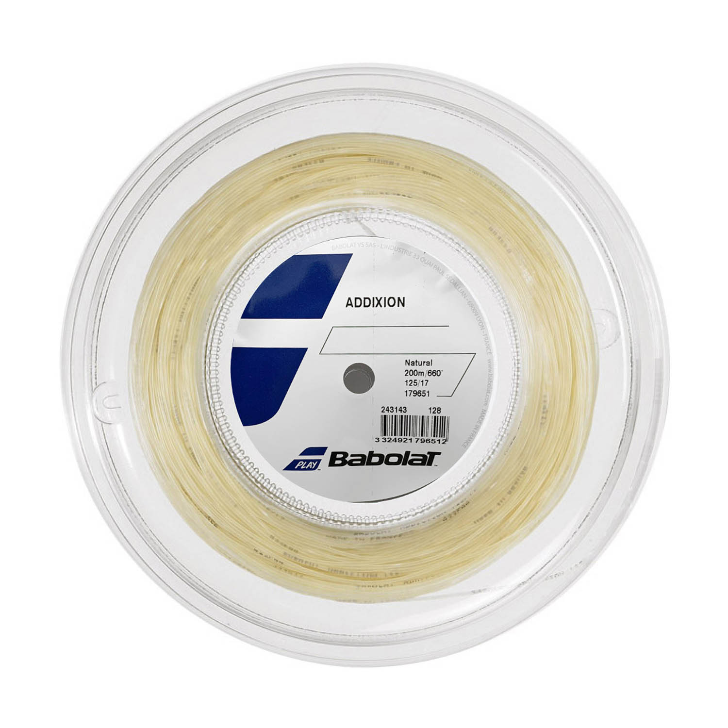 Babolat Addixion 1.25 Matassa 200 m - Natural