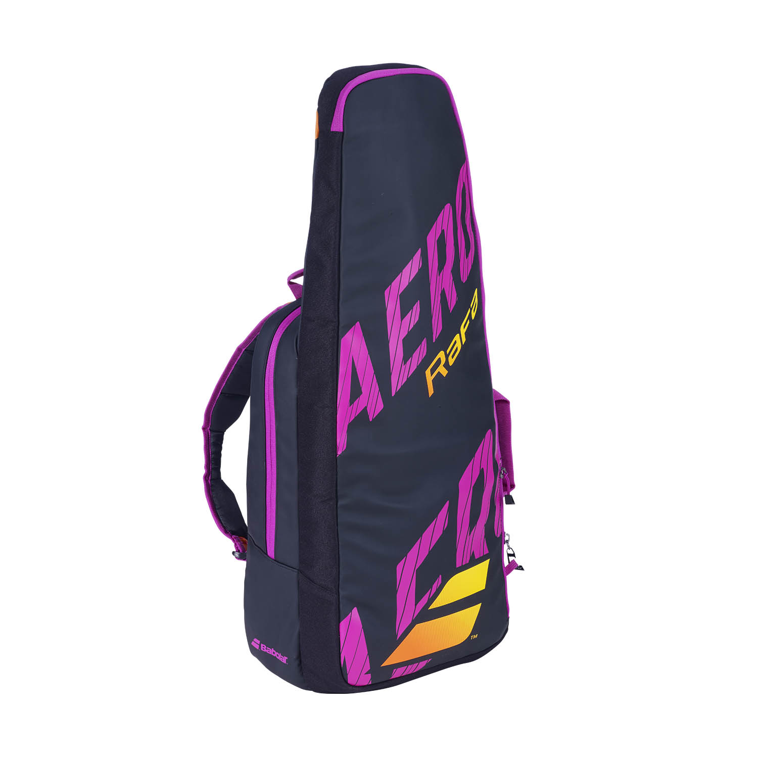 Babolat Pure Aero Rafa Tennis Backpack - Black/Orange/Purple