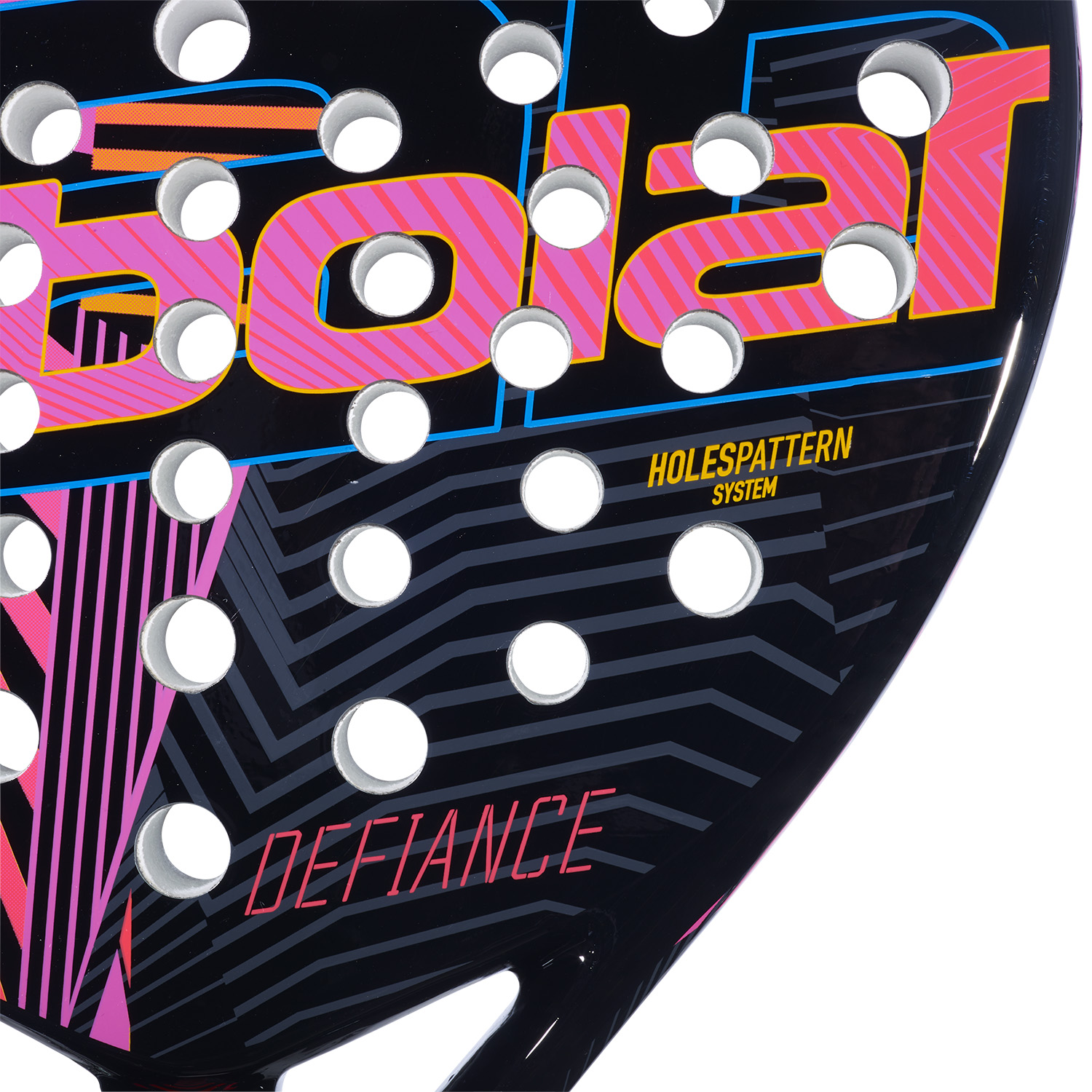 Babolat Defiance Woman Padel Racket - Black/Pink