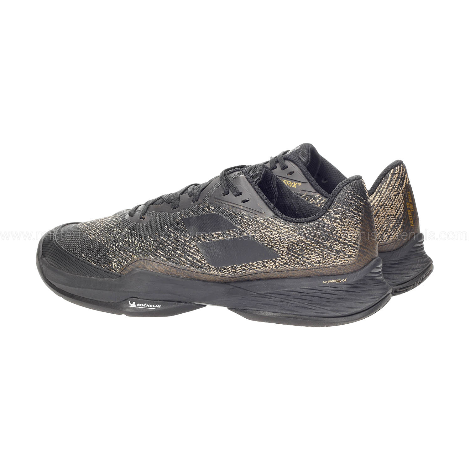Babolat Jet Mach 3 Clay Men's Tennis Shoes - Black/Gold