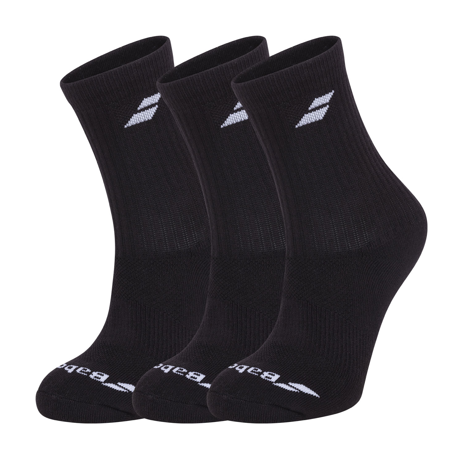Babolat Logo x 3 Socks - Black