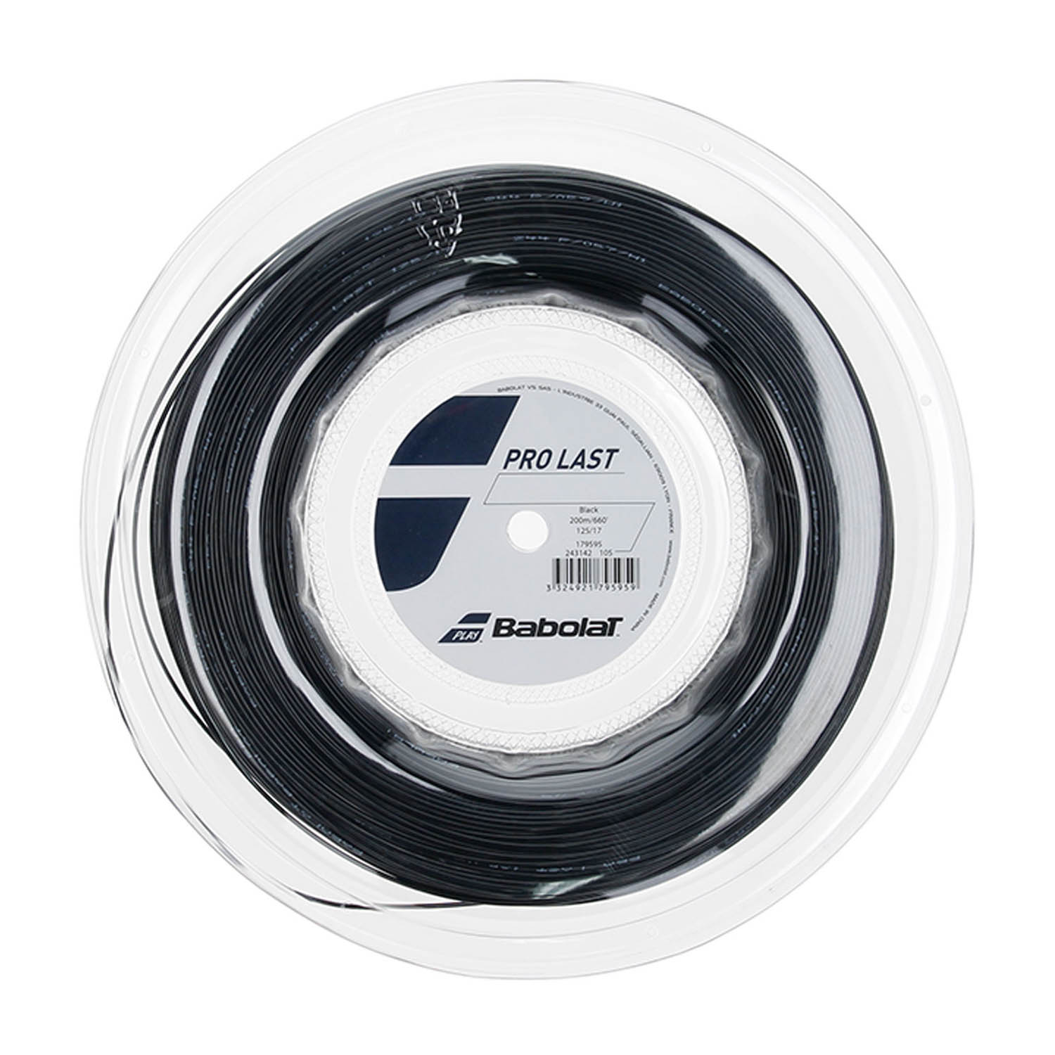 Babolat Pro Last 1.25 200 m String Reel - Black