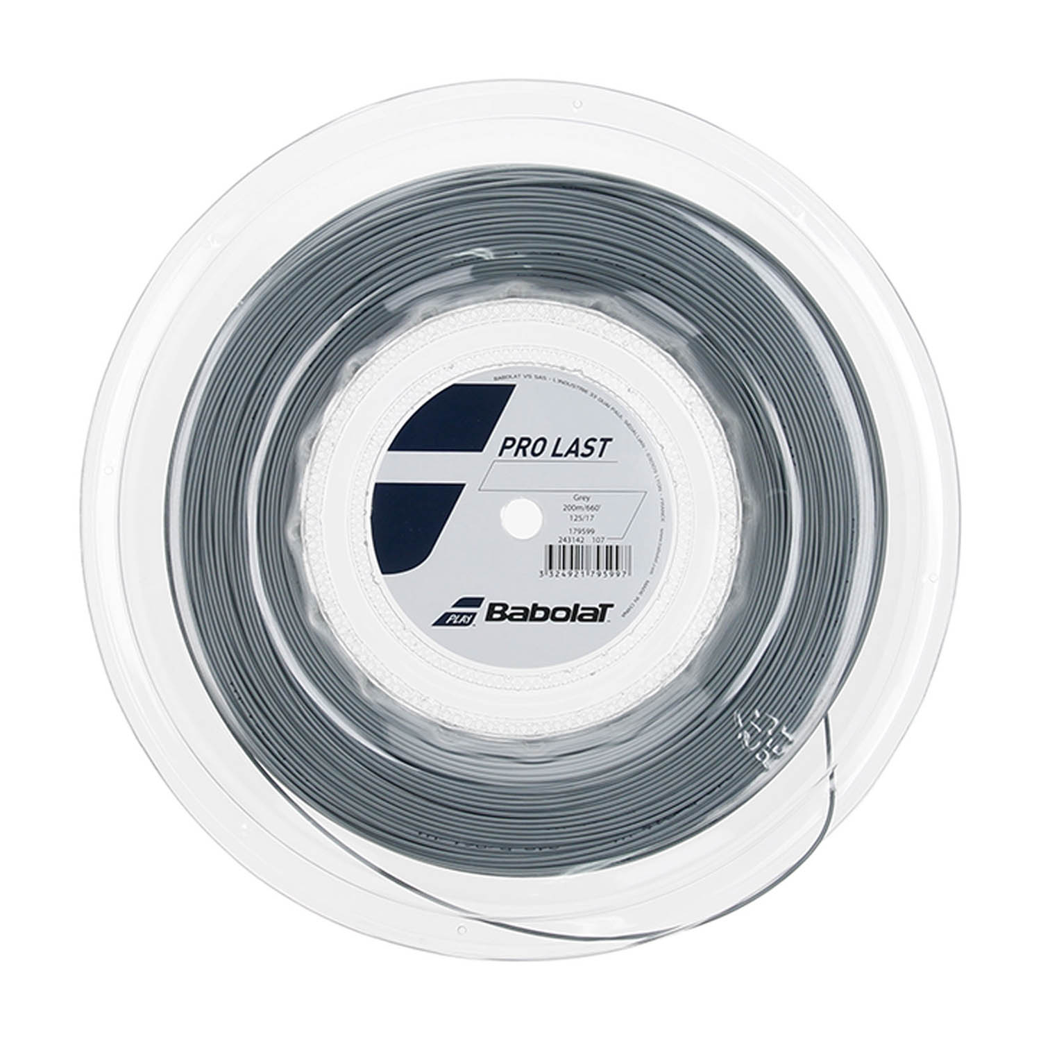 Babolat Pro Last 1.25 200 m String Reel - Grey