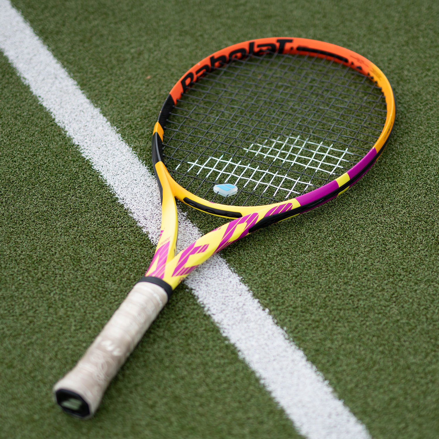 Babolat Pure Aero Rafa Tennis Racket - Yellow/Orange/Purple