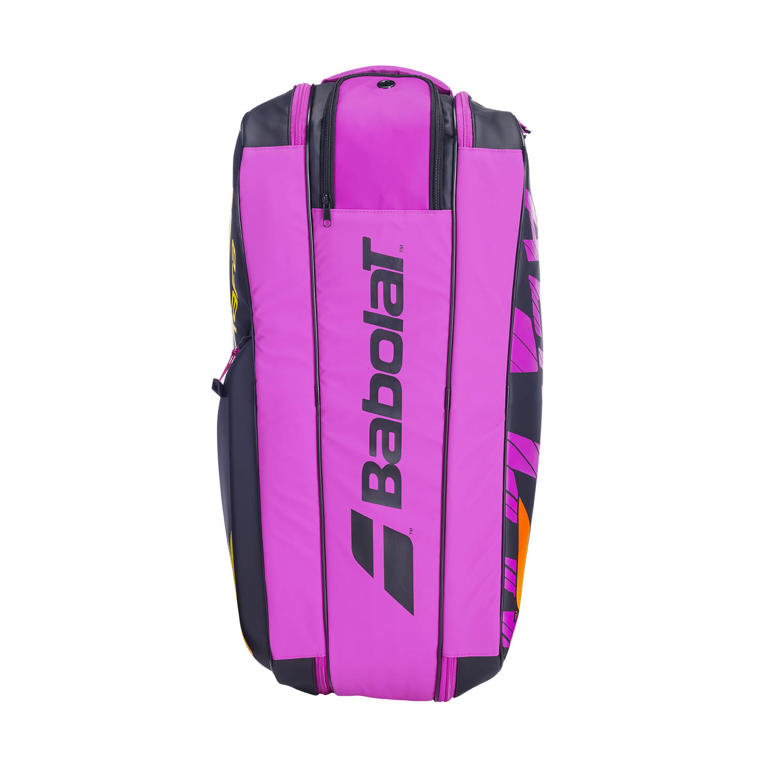 bouwen Roei uit leren Babolat Pure Aero Rafa x 6 Tennis Bag - Black/Orange/Purple