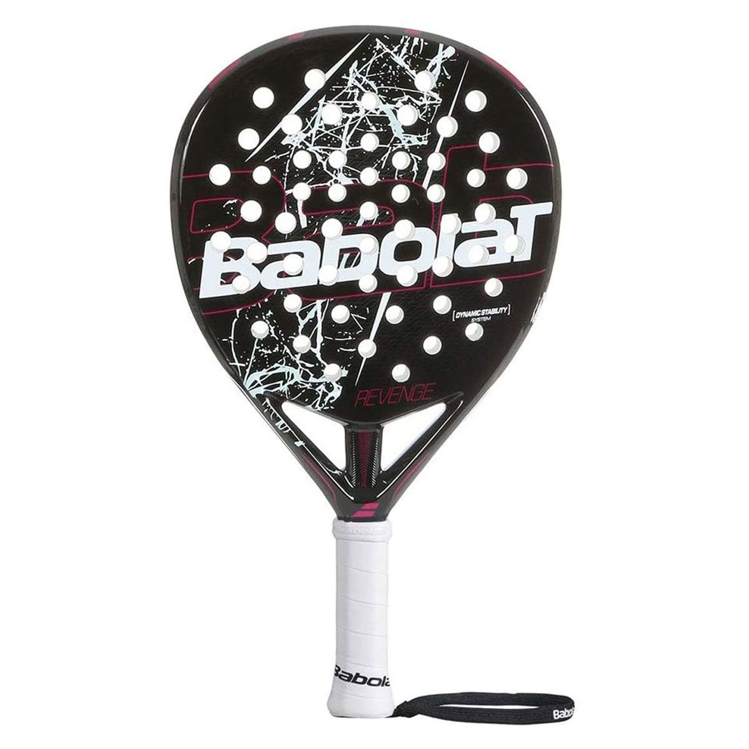 Babolat Revenge Woman Padel Racket - Black/Pink/White