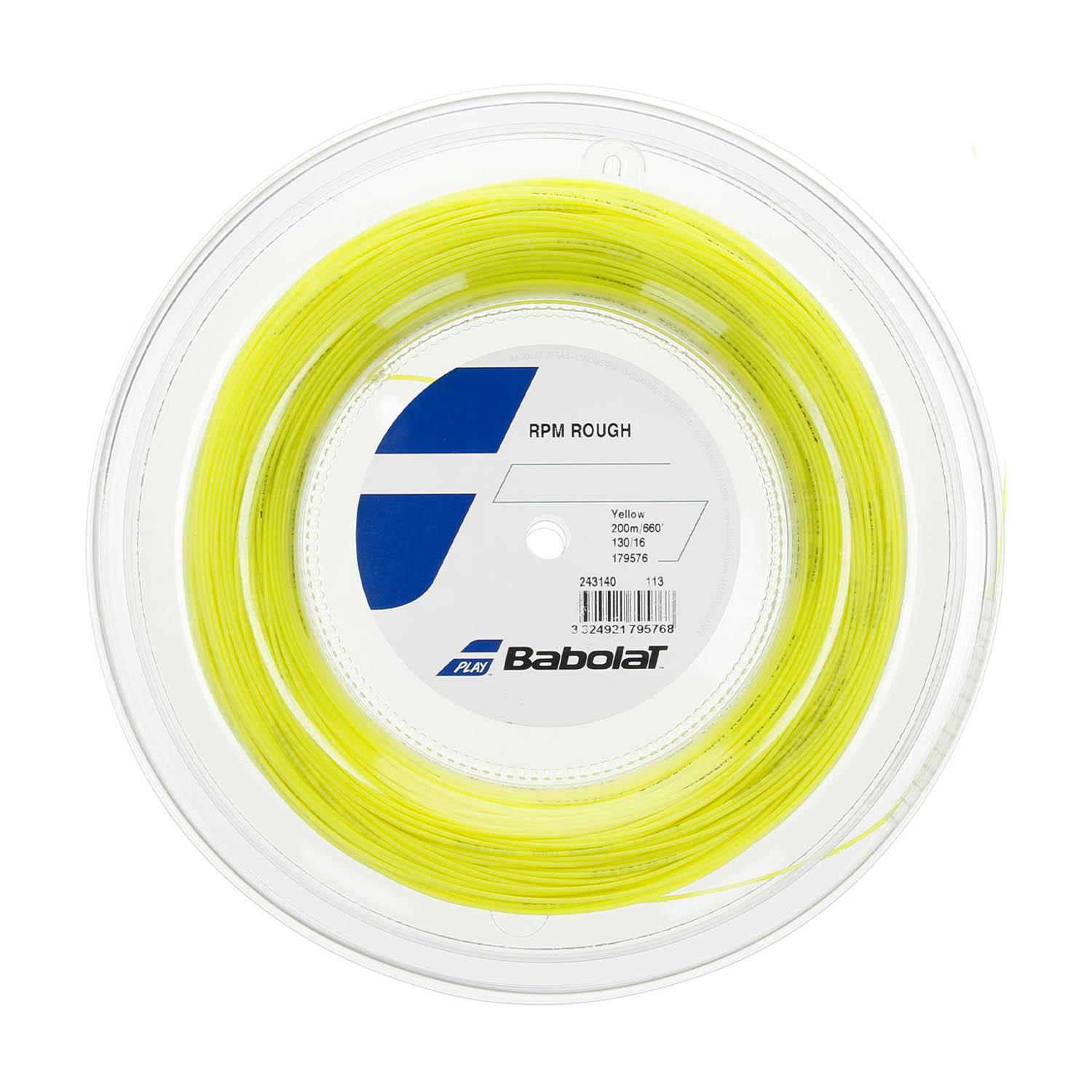 Babolat RPM Rough 1.30 Bobina 200 m - Yellow