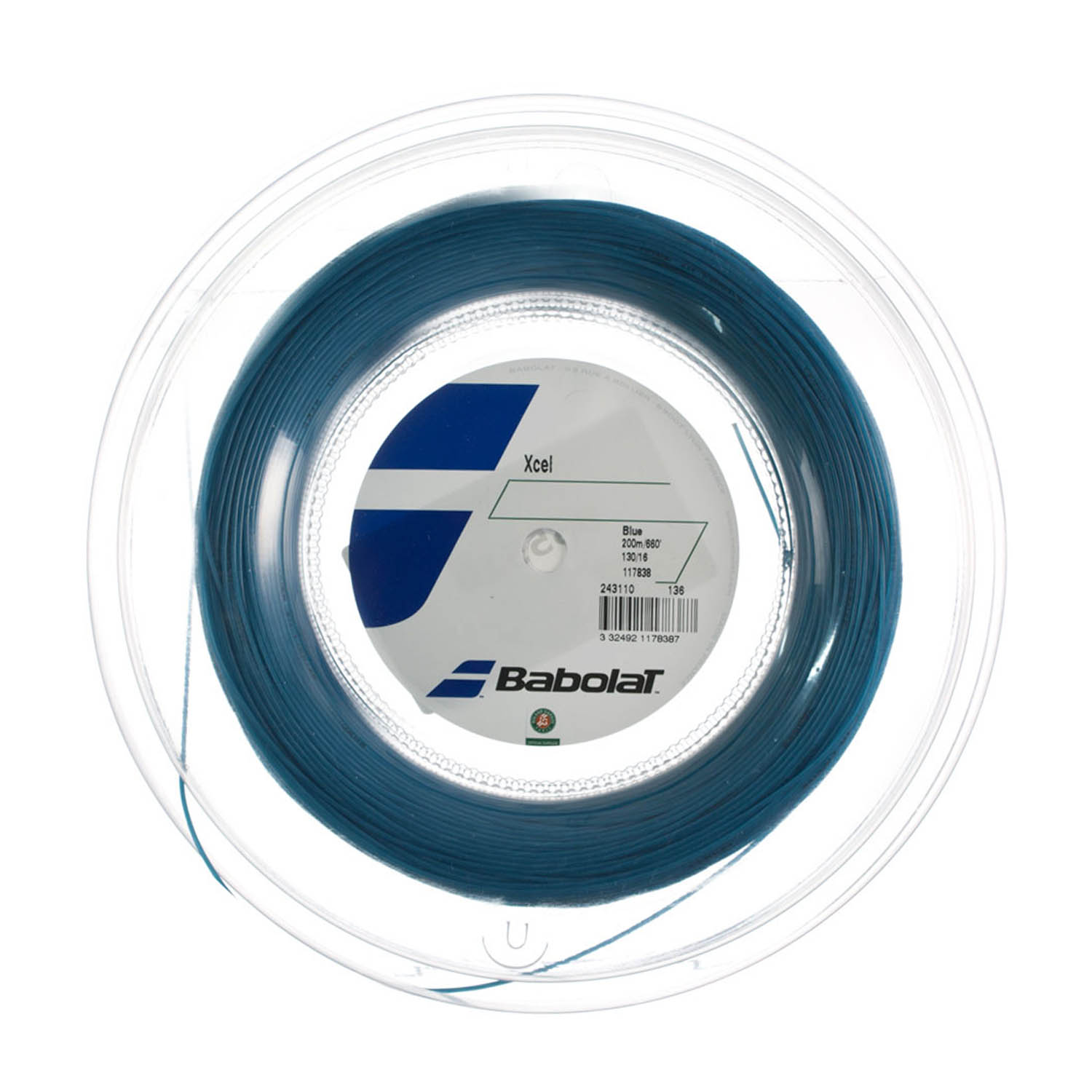 Babolat Xcel 1.30 200 m Reel - Blue