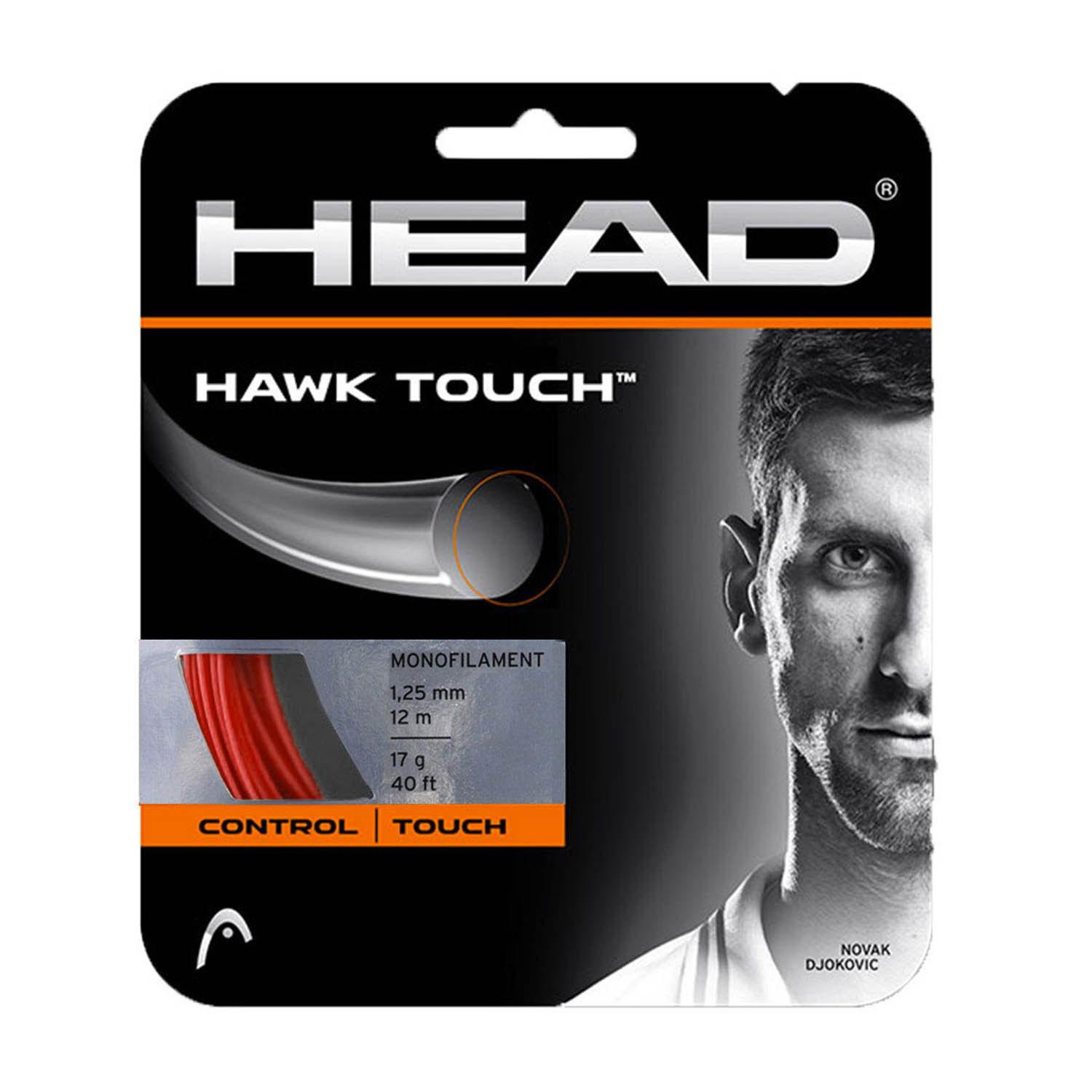 Head Hawk Touch 1.25 Set 12 m - Red
