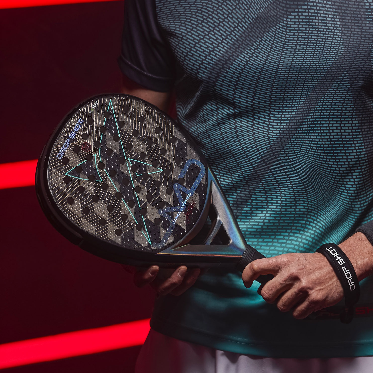 Drop Shot Conqueror 9.0 Padel Racket - Black