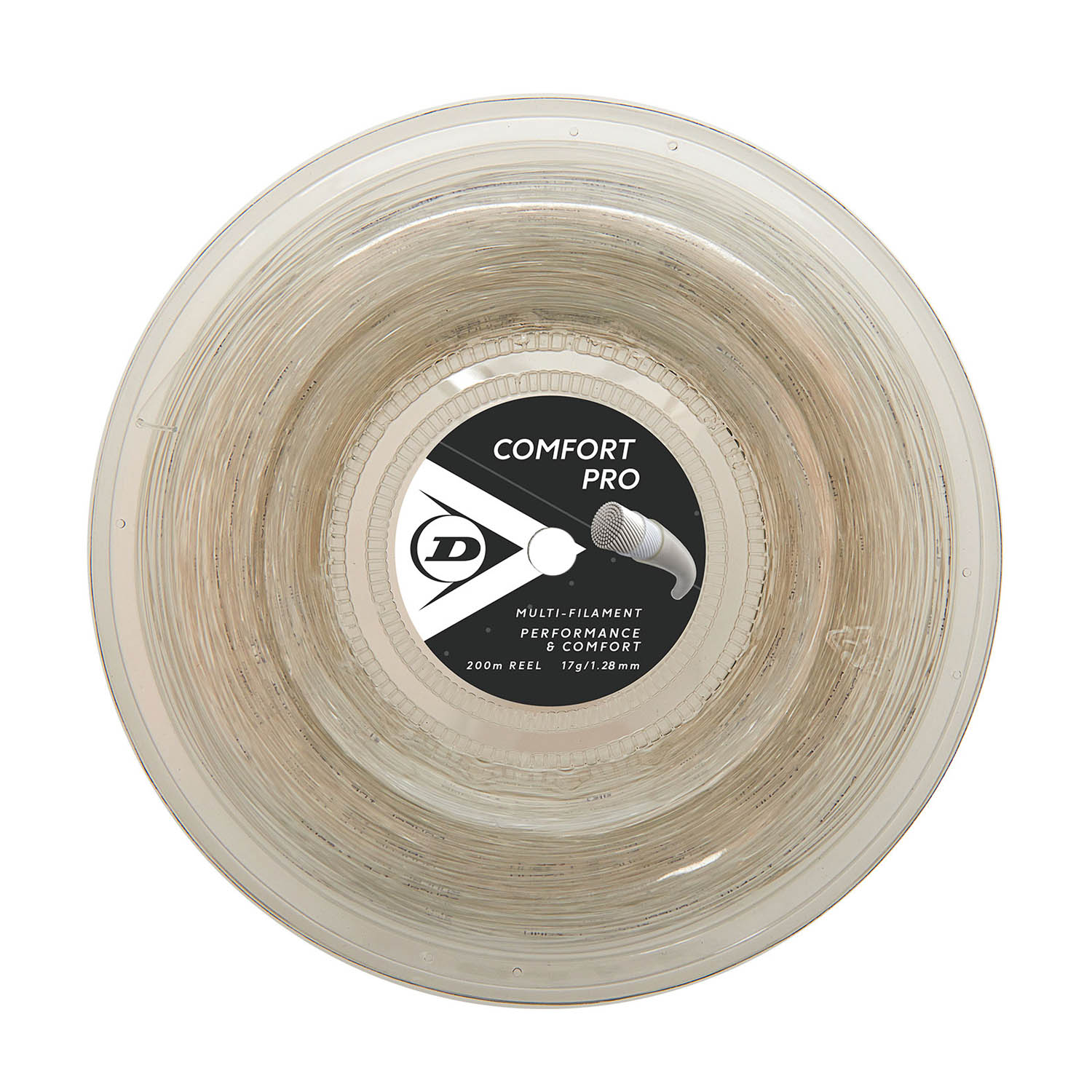 Dunlop Comfort Pro 1.28 Matassa 200 m - Natural