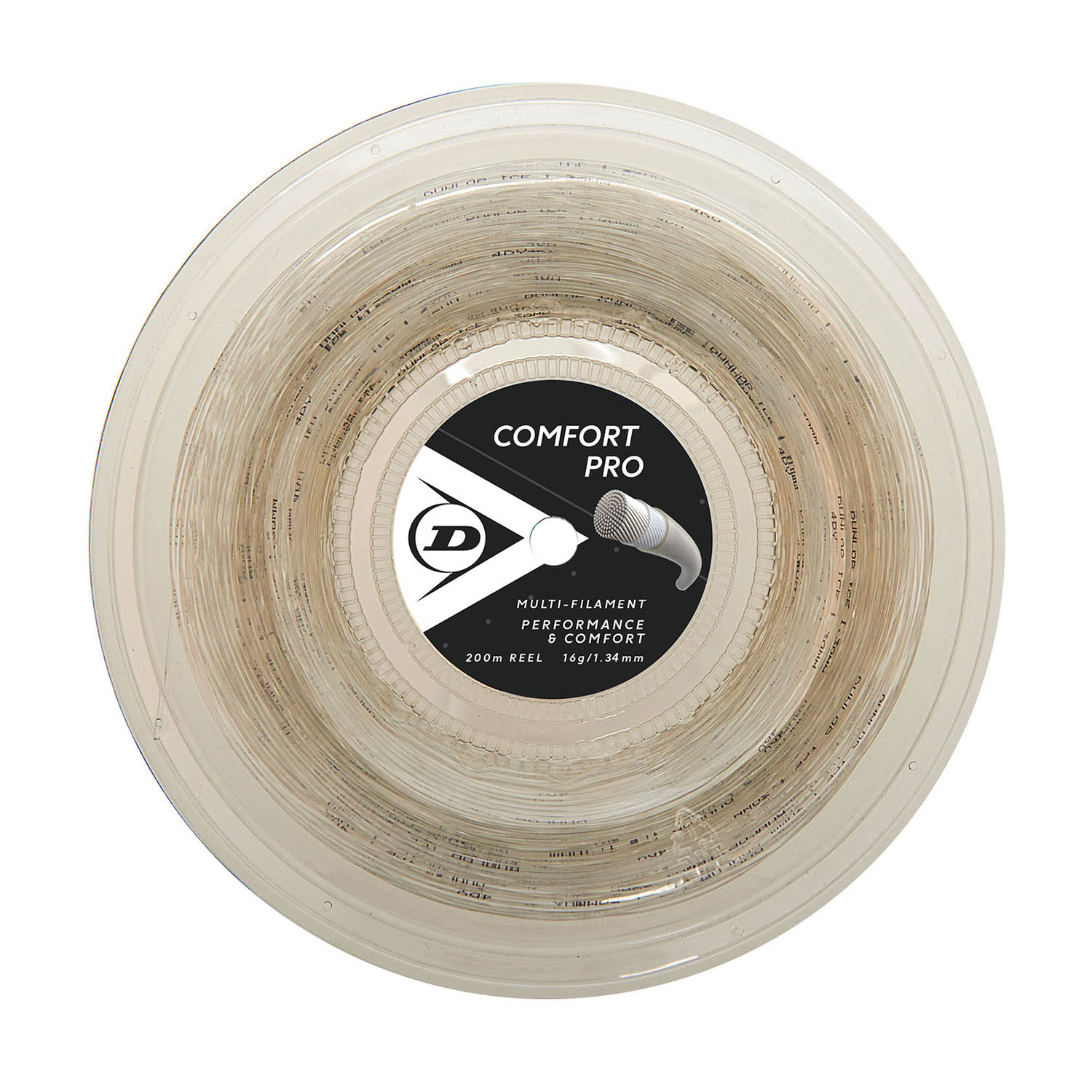 Dunlop Comfort Pro 1.34 Matassa 200 m - Natural