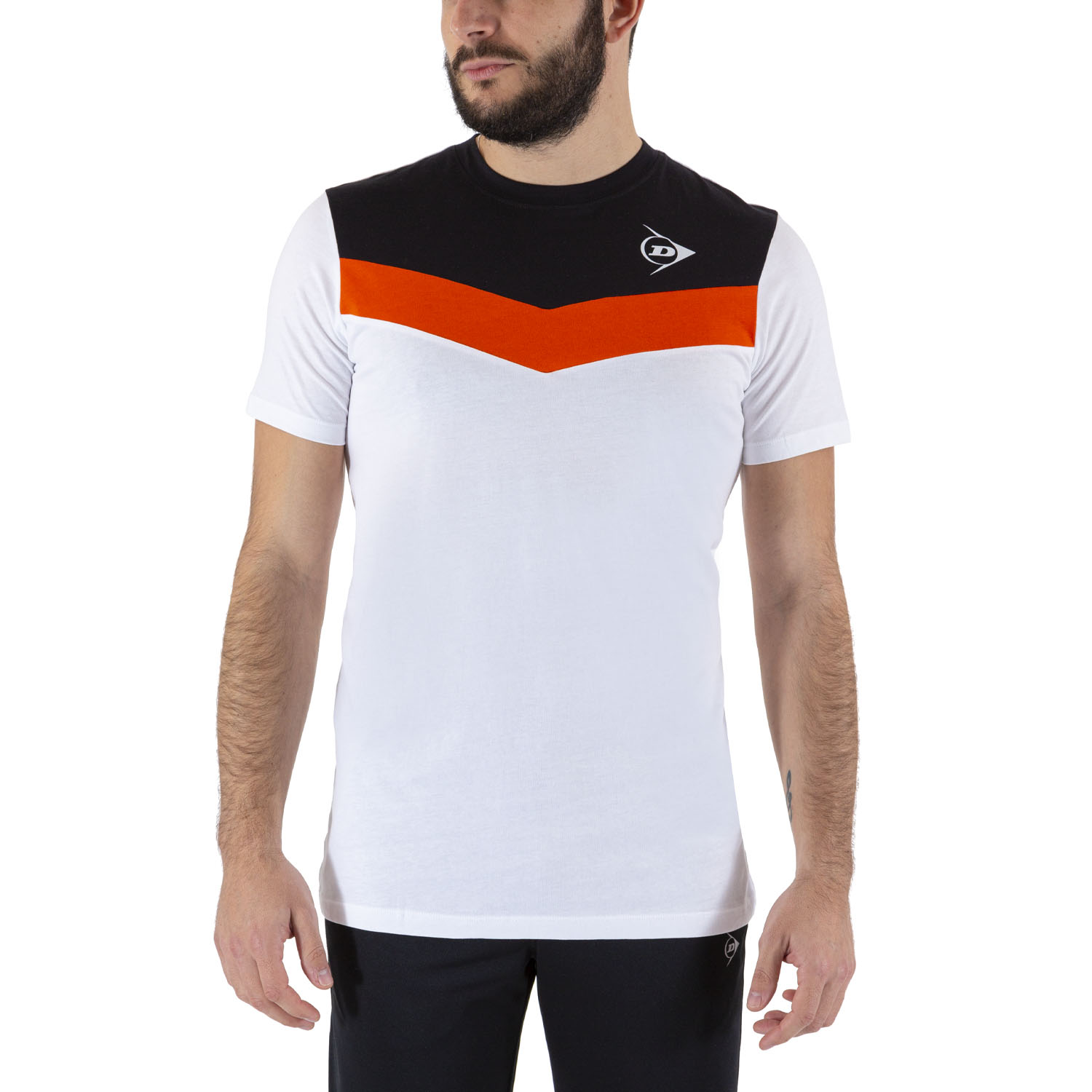 Compra Alargar magia Dunlop Crew Essentials Camiseta de Tenis Hombre - White/Anthra