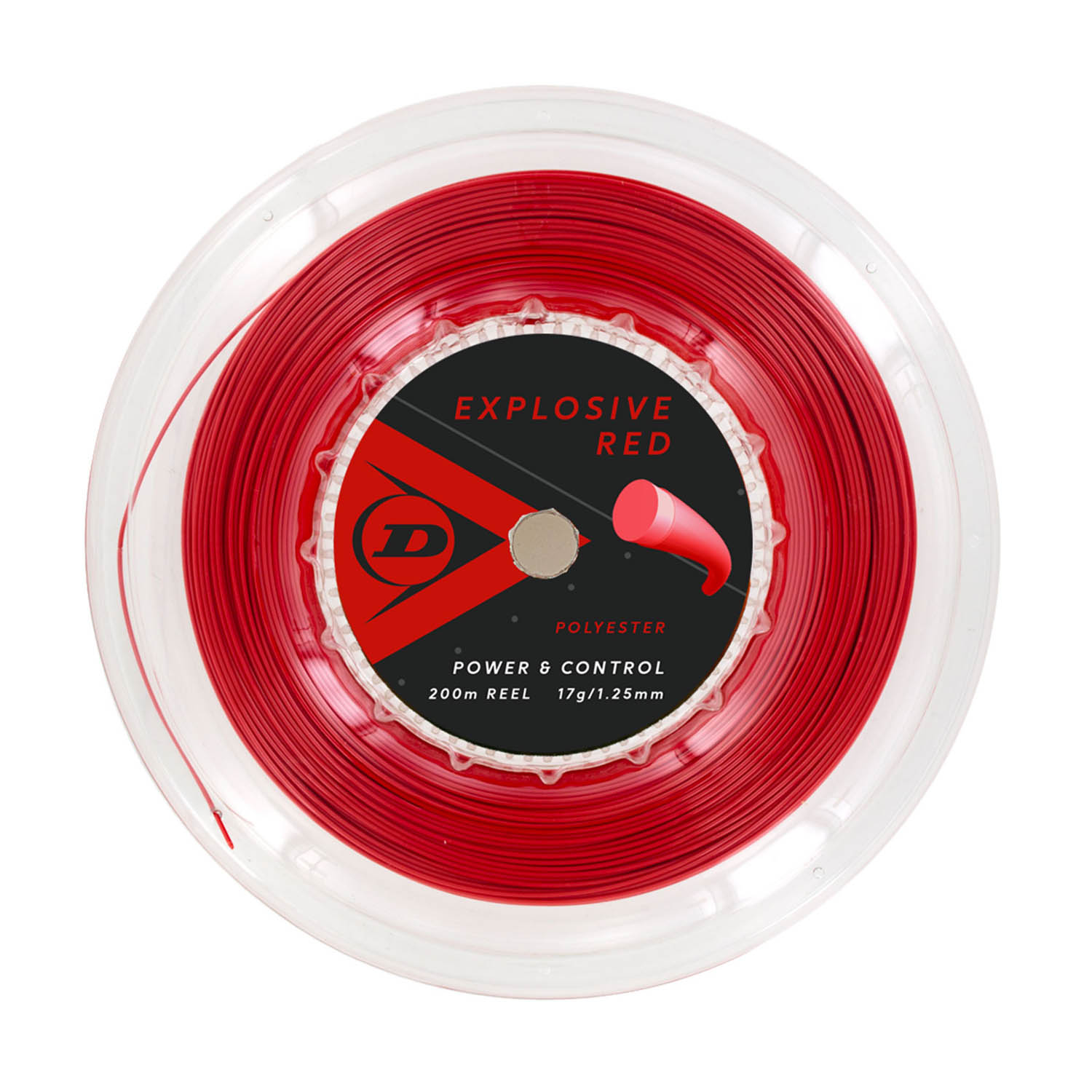 Dunlop Explosive Red 1.25 200 m Reel - Red