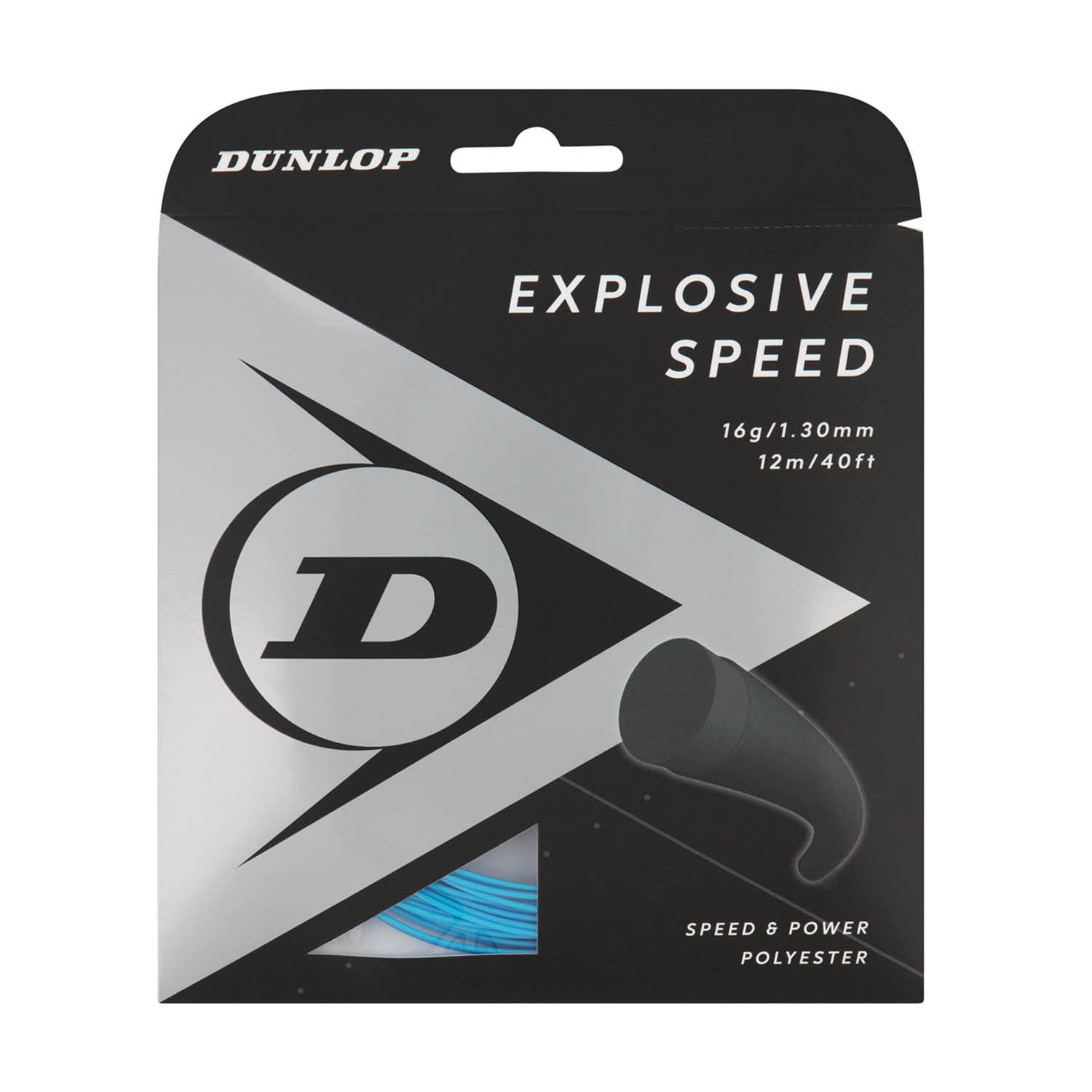 Dunlop Explosive Speed 1.30 Set 12 m - Blue