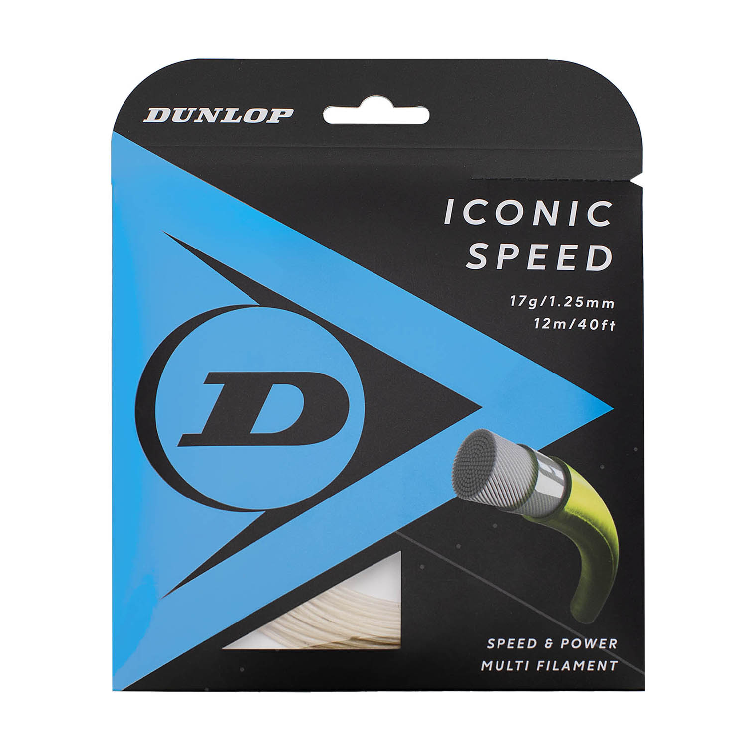 Dunlop Iconic Speed 1.25 Set 12 m - Natural