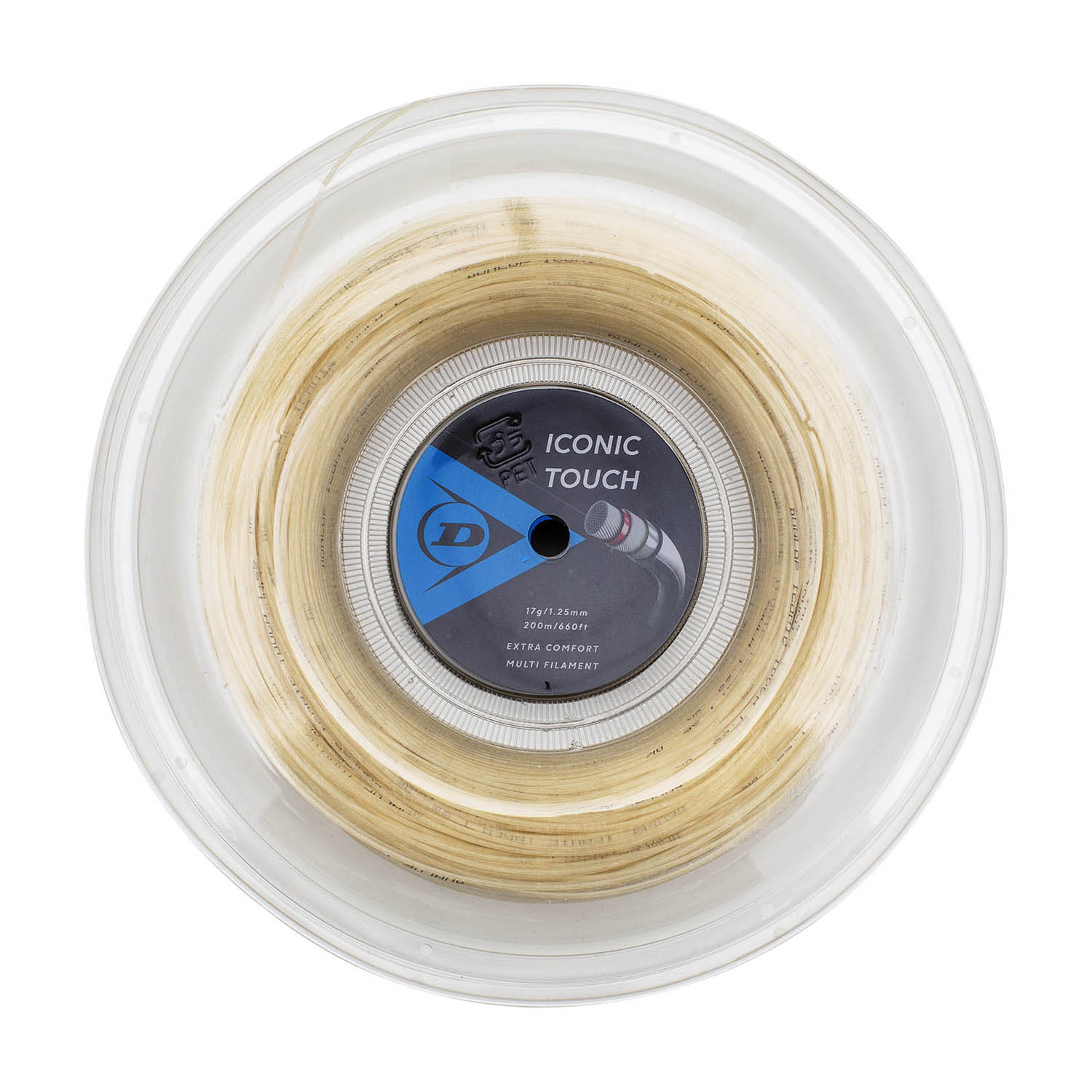 Dunlop Iconic Touch 1.25 200 m Reel - Natural