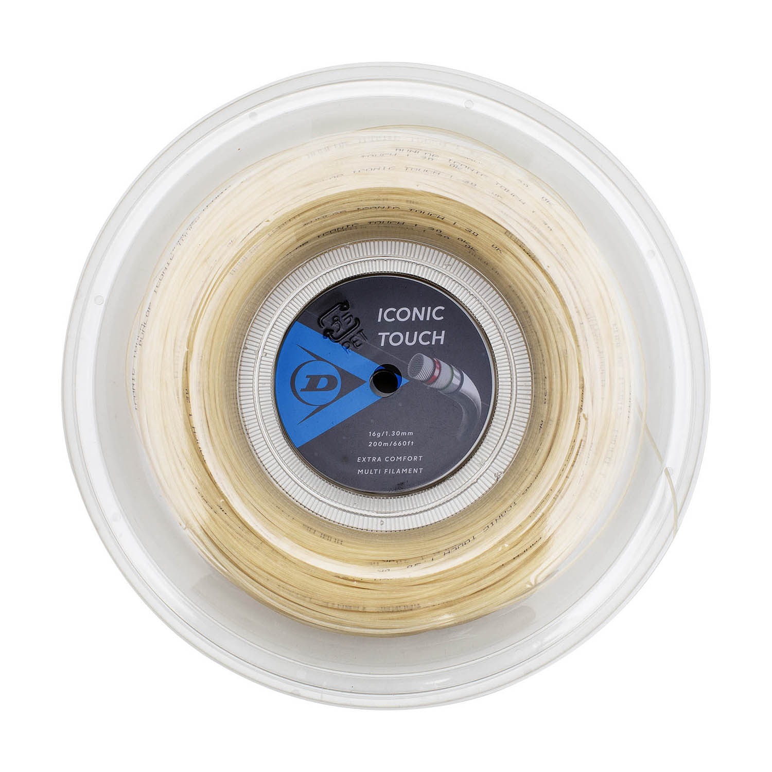 Dunlop Iconic Touch 1.30 Bobina 200 m - Natural