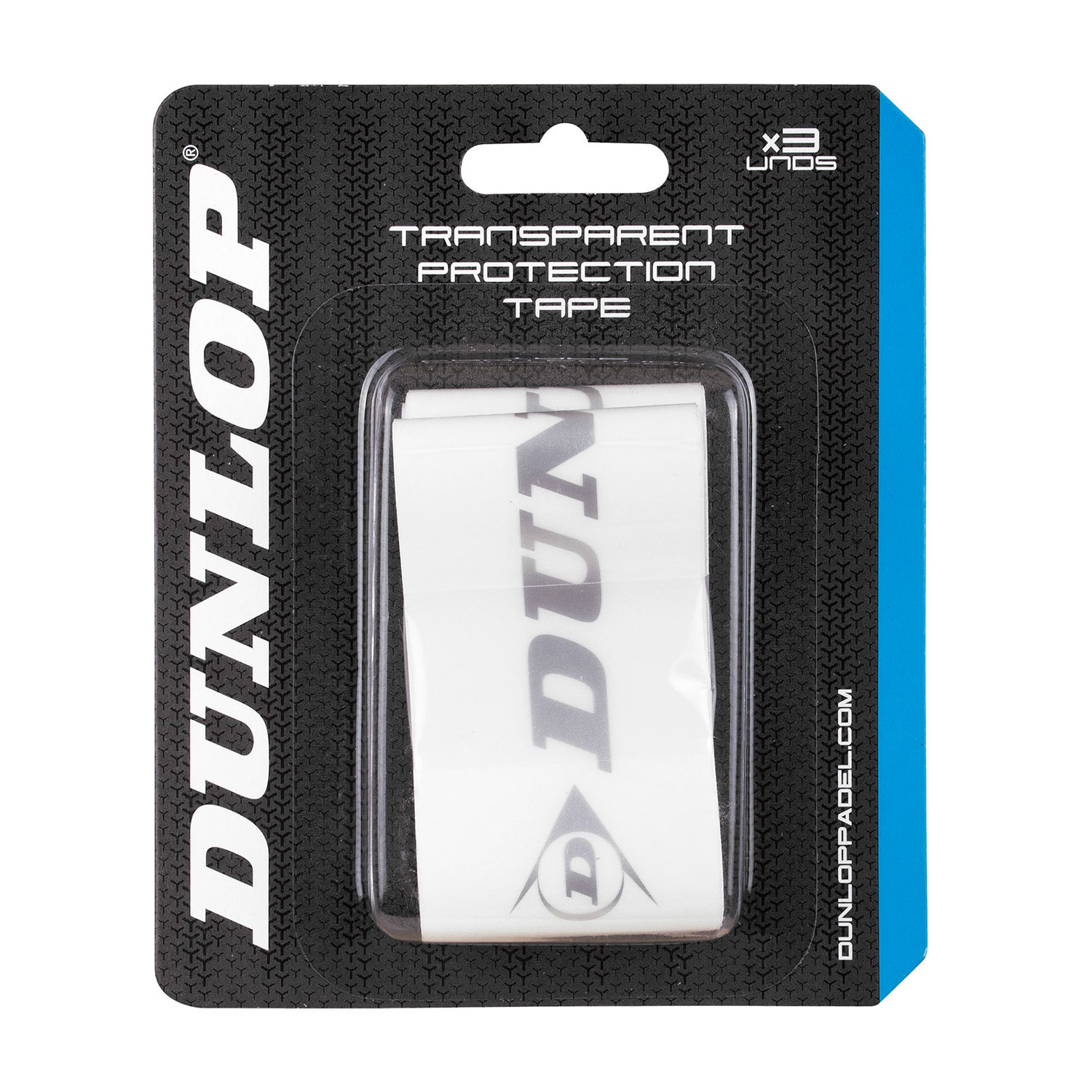 Dunlop Padel x 3 Nastro Protettivo - Transparent