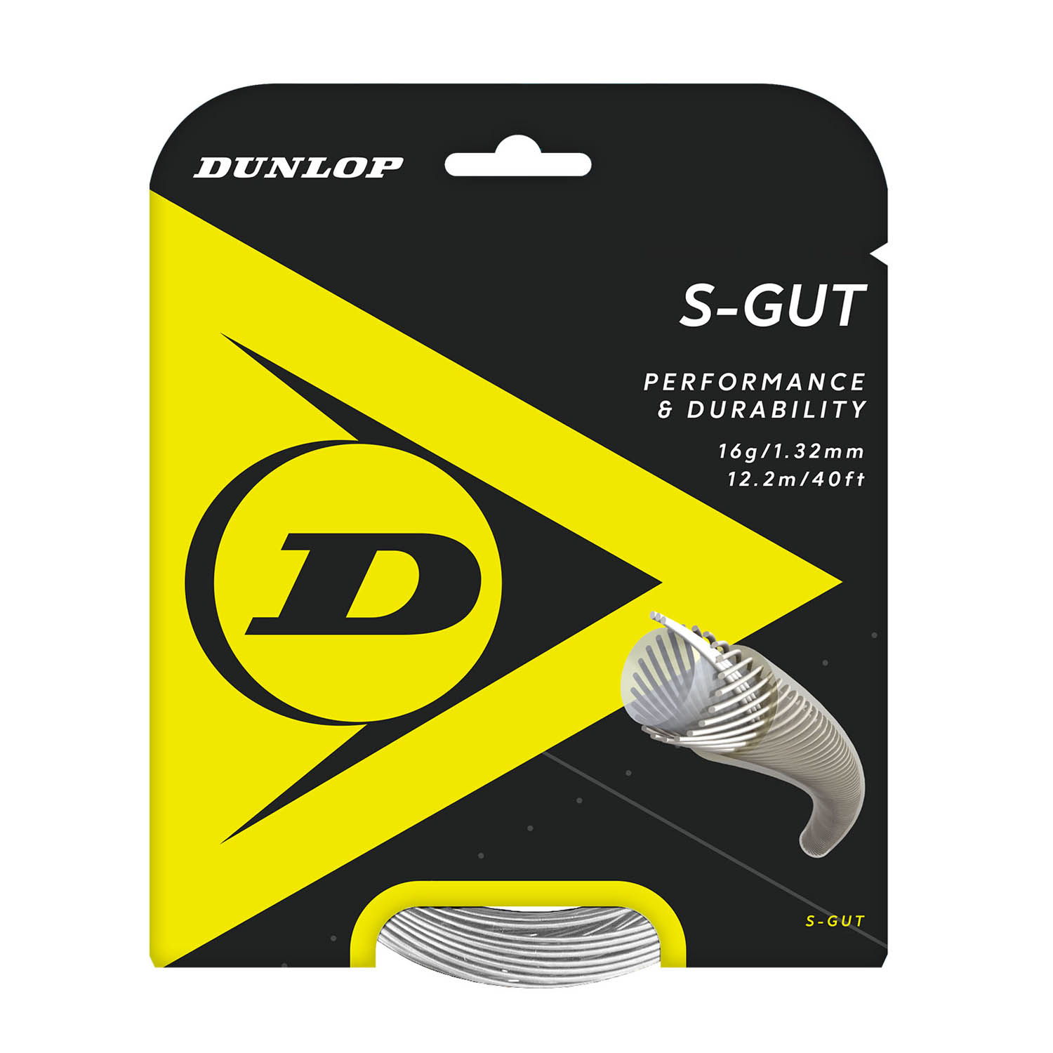 Dunlop S-Gut 1.32 Set 12 m - White