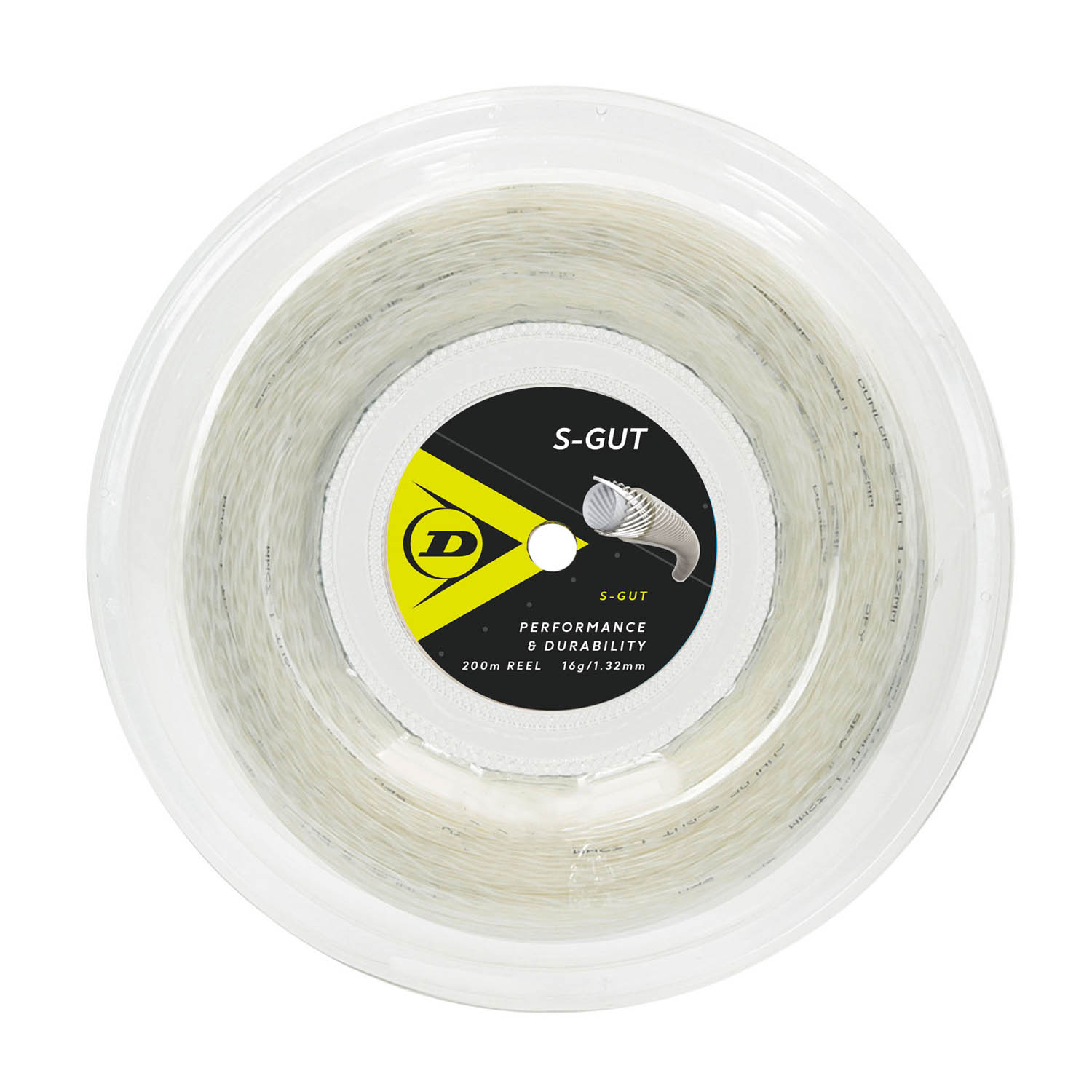 Dunlop S-Gut 1.32 Bobina 200 m - White