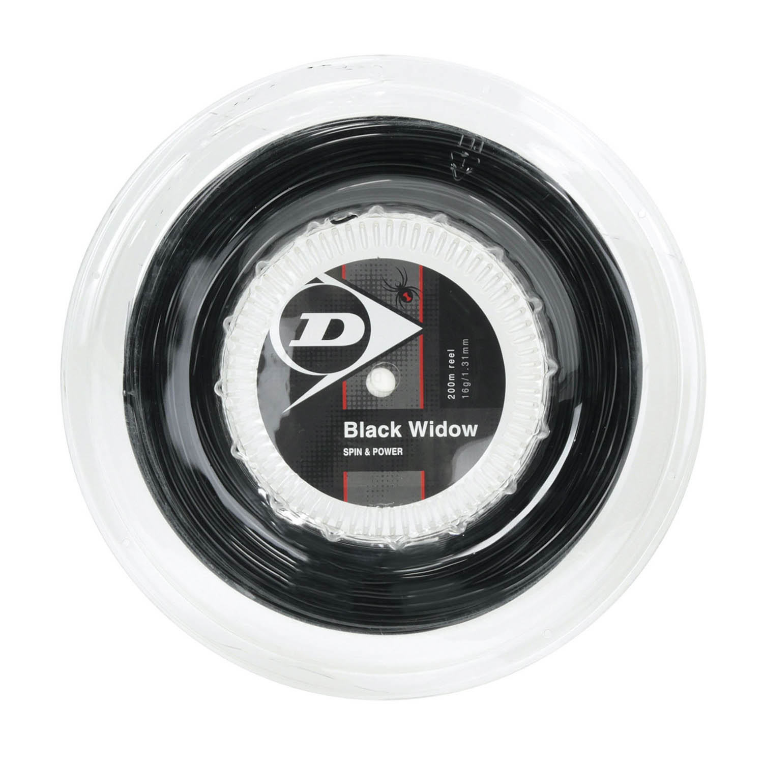 Dunlop Black Widow 1.31 Matassa 200 m - Black