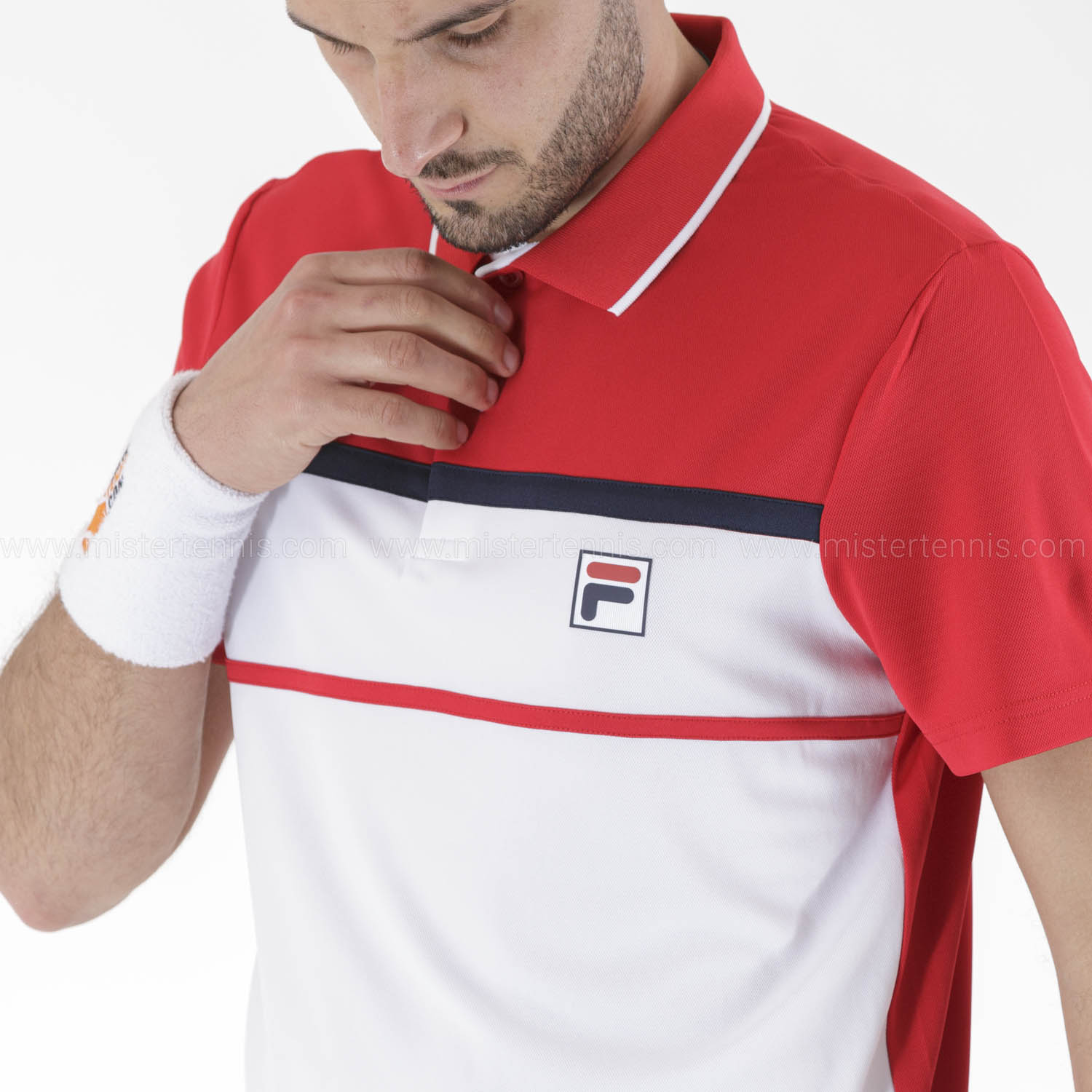 white red polo